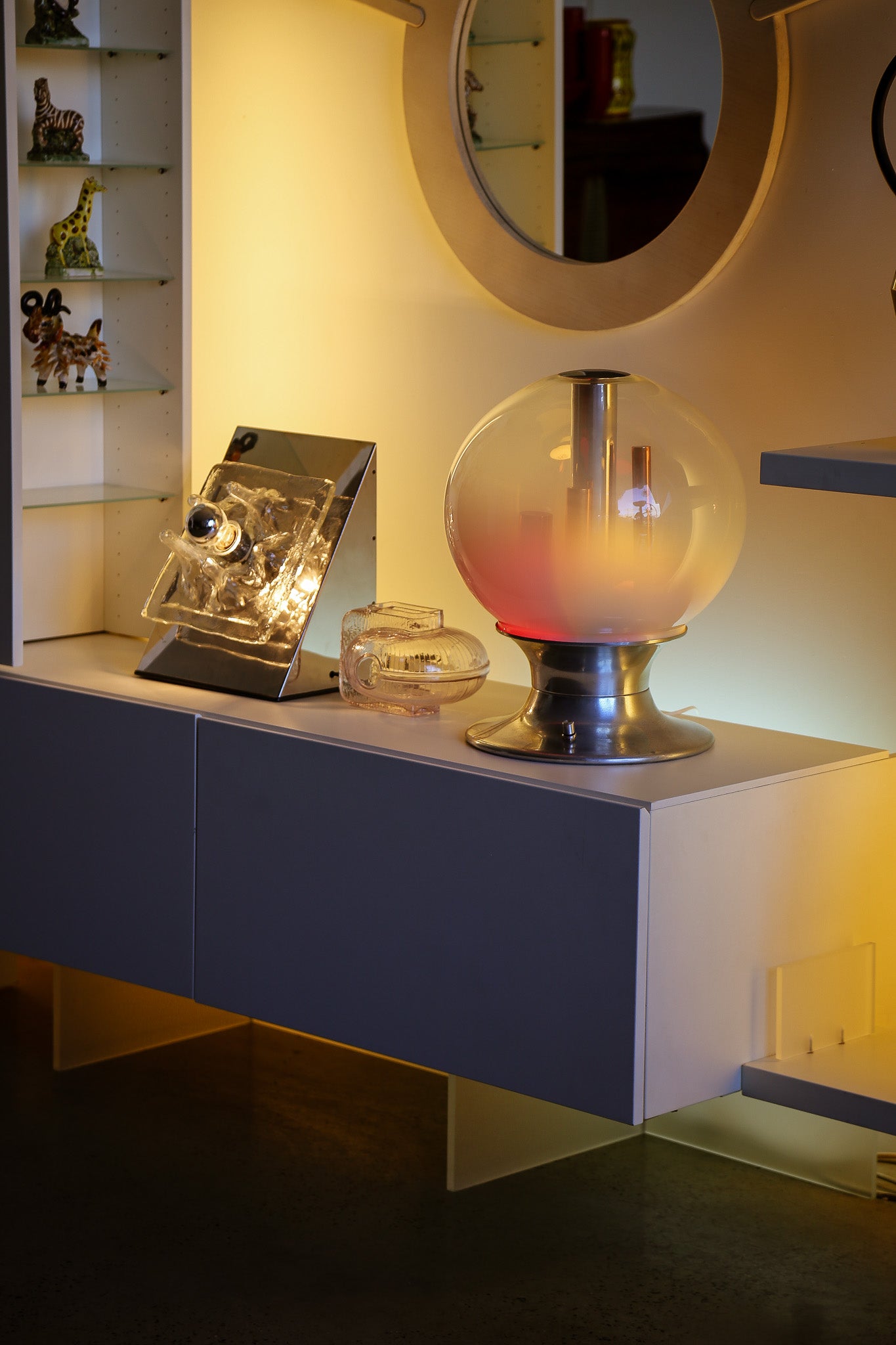 Acerbis Wall Unit and Cabinet System, Italy - Lumini Collections