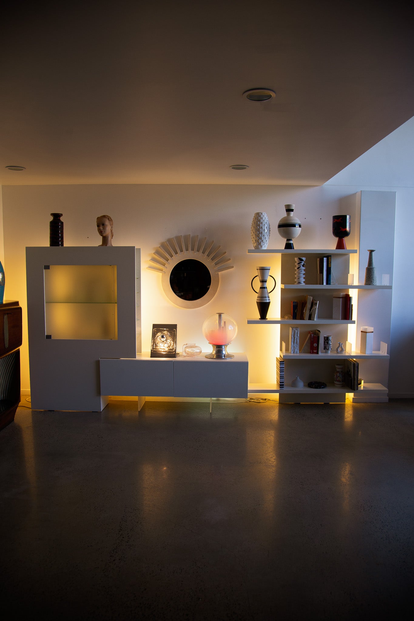 Acerbis Wall Unit and Cabinet System, Italy - Lumini Collections