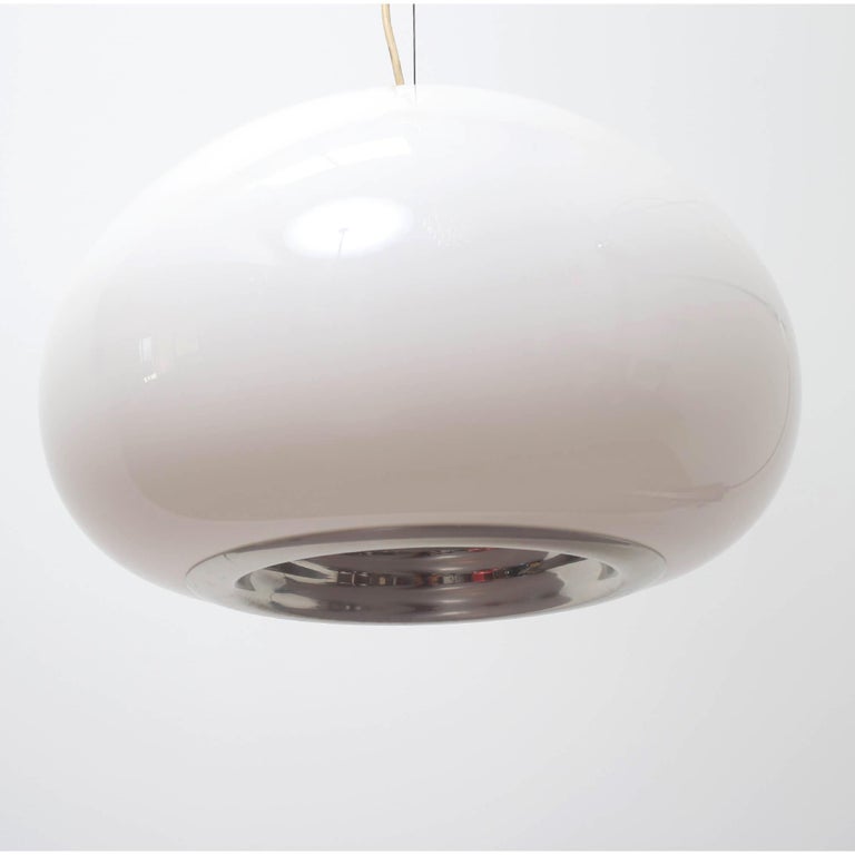 Achille & Pier Giacomo Castiglioni Opaline Glass Pendant Lamp for Flos - Lumini Collections