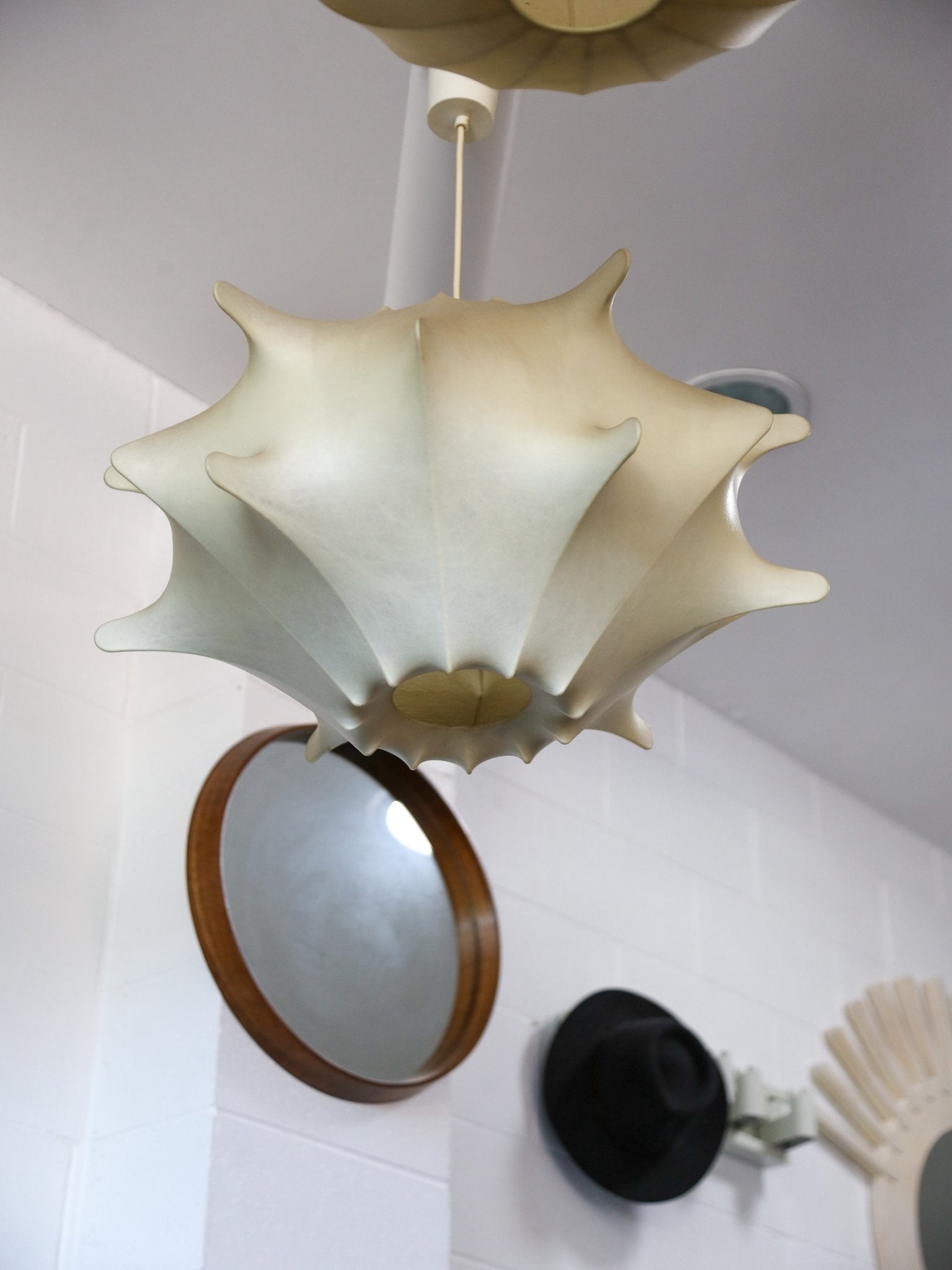 Achille & Pier Giacomo Castiglioni for Flos Pendant Cocoon Lamp - Lumini Collections