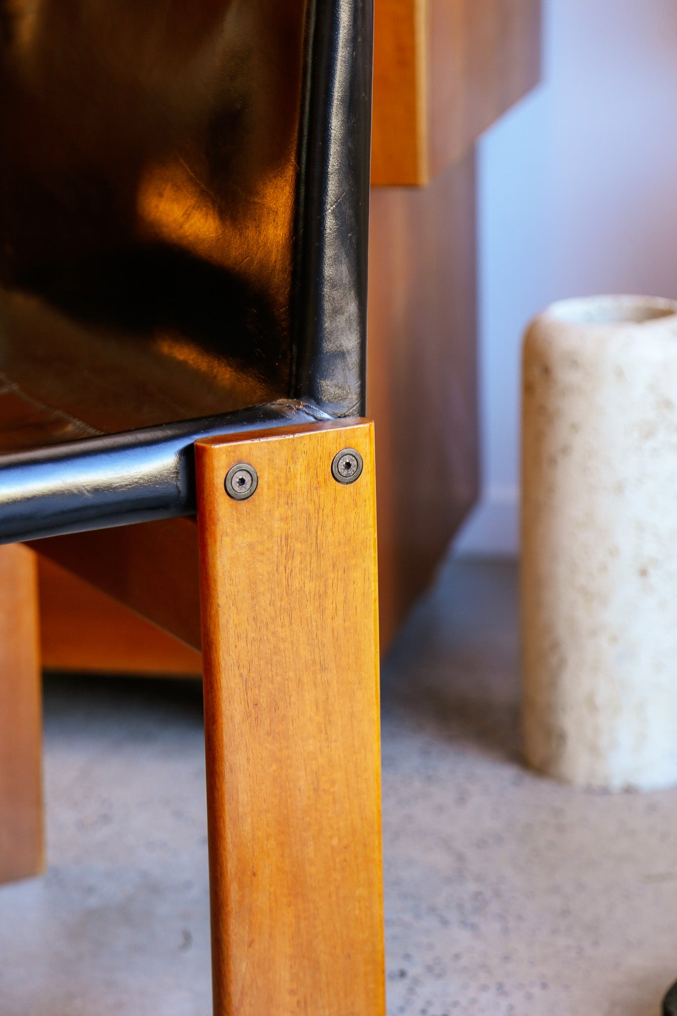 Afra & Tobia Scarpa Monk Chairs for Molteni, 1974 - Lumini Collections