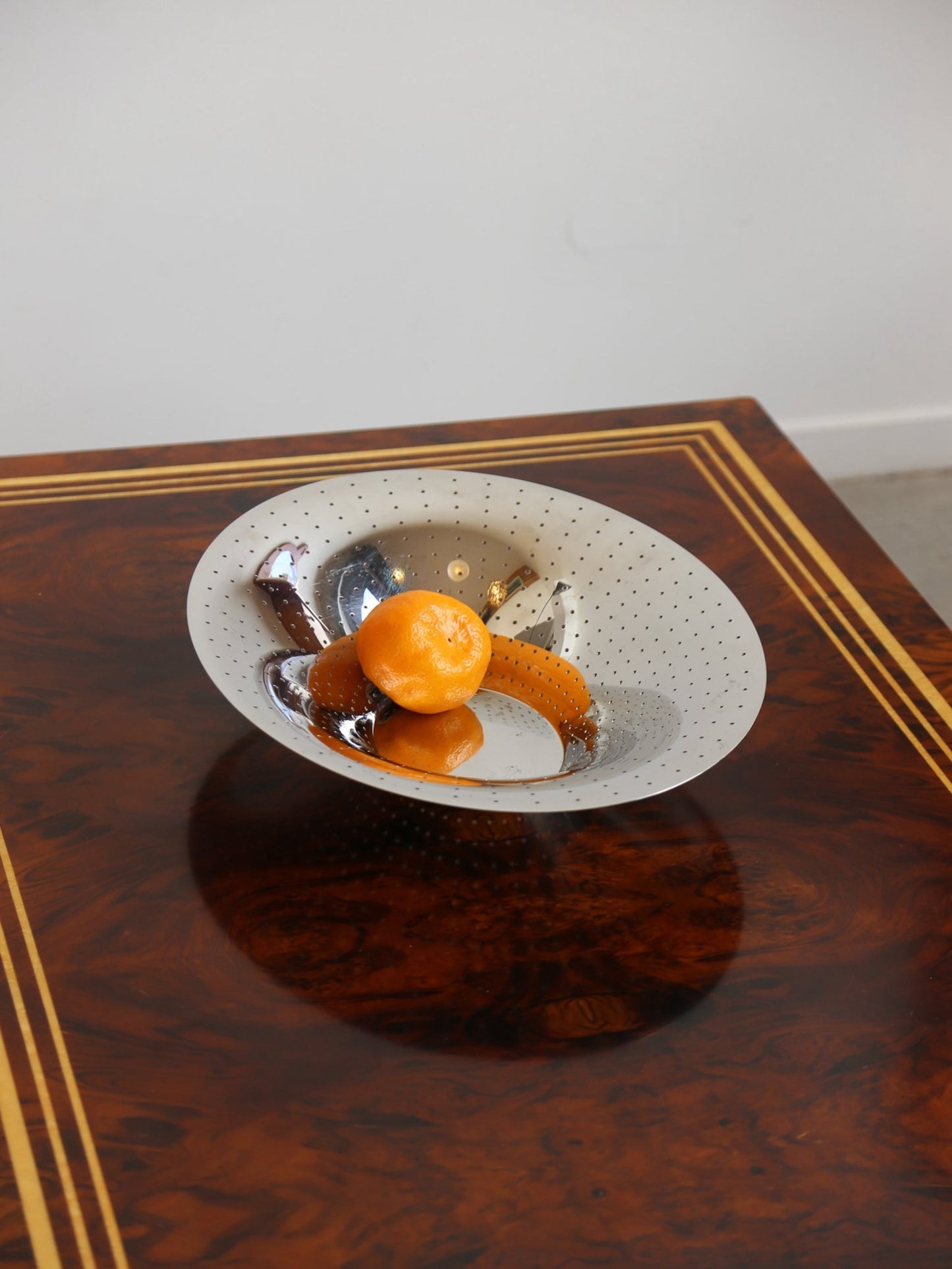 Alessi Stainless Steel Centrepiece Bowl, Italy, 1990s - Lumini Collections