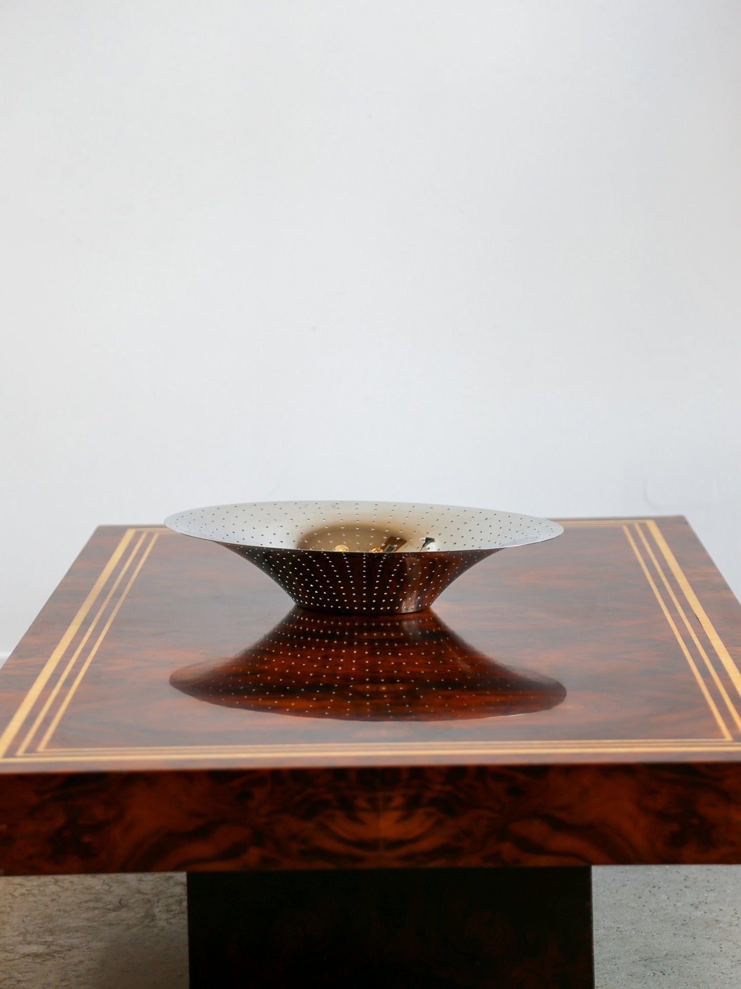 Alessi Stainless Steel Centrepiece Bowl, Italy, 1990s - Lumini Collections