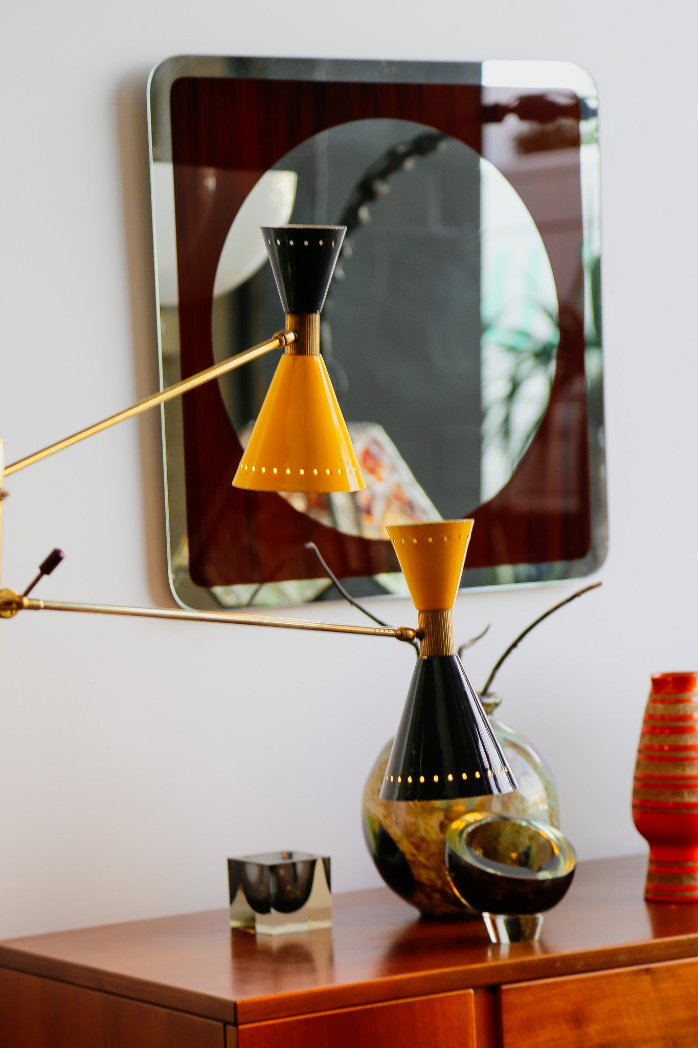 Angelo Lelli Floor Lamp for Stilnovo - Lumini Collections