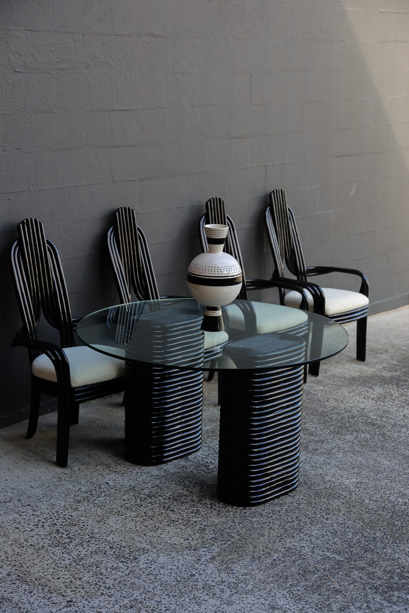 Axel Enthoven Sculptural Dining Table, 1970s - Lumini Collections