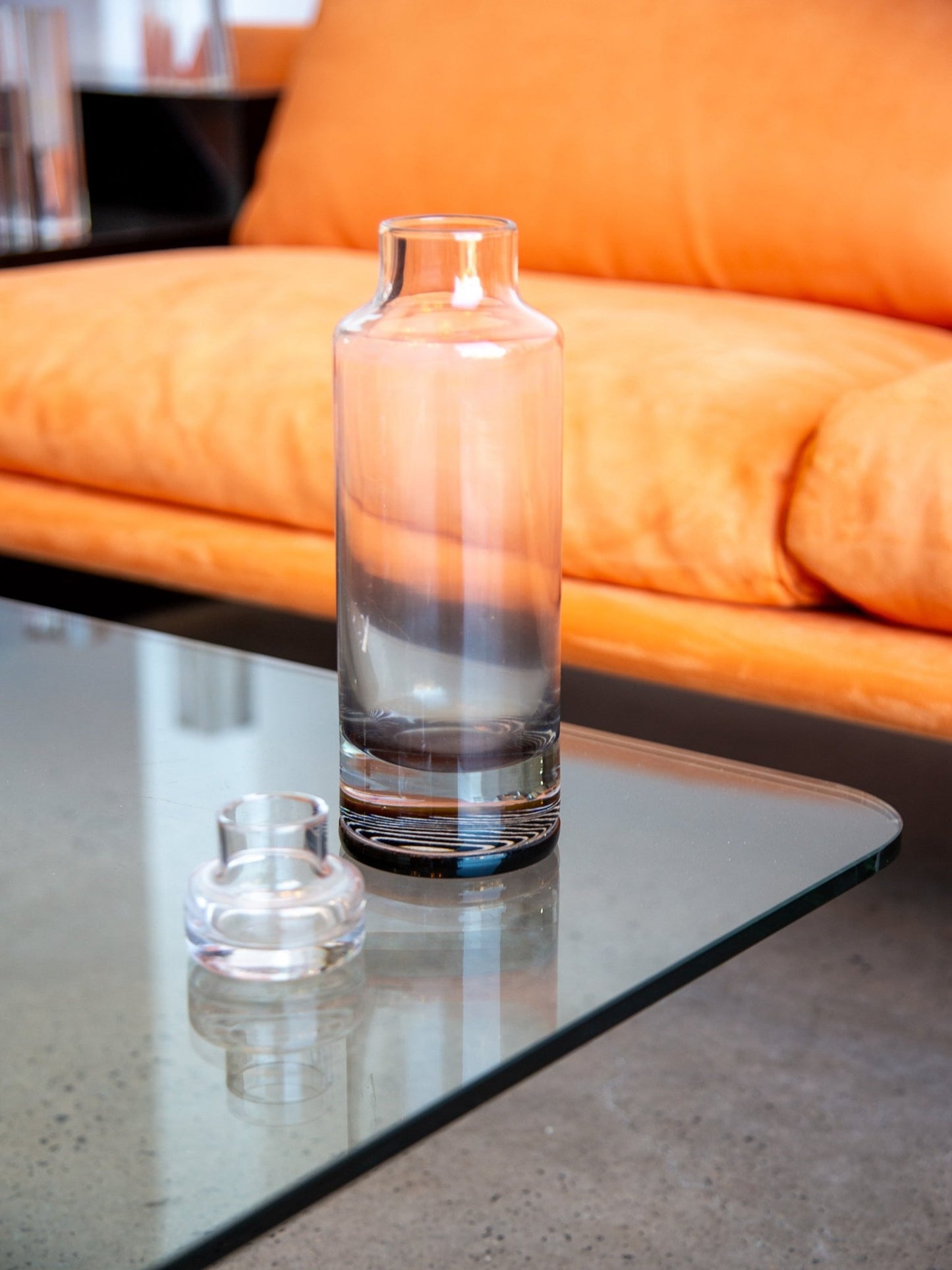 Barbini Murano Sculptural Glass Carafe With Stopper, Italy 1970s - Lumini Collections