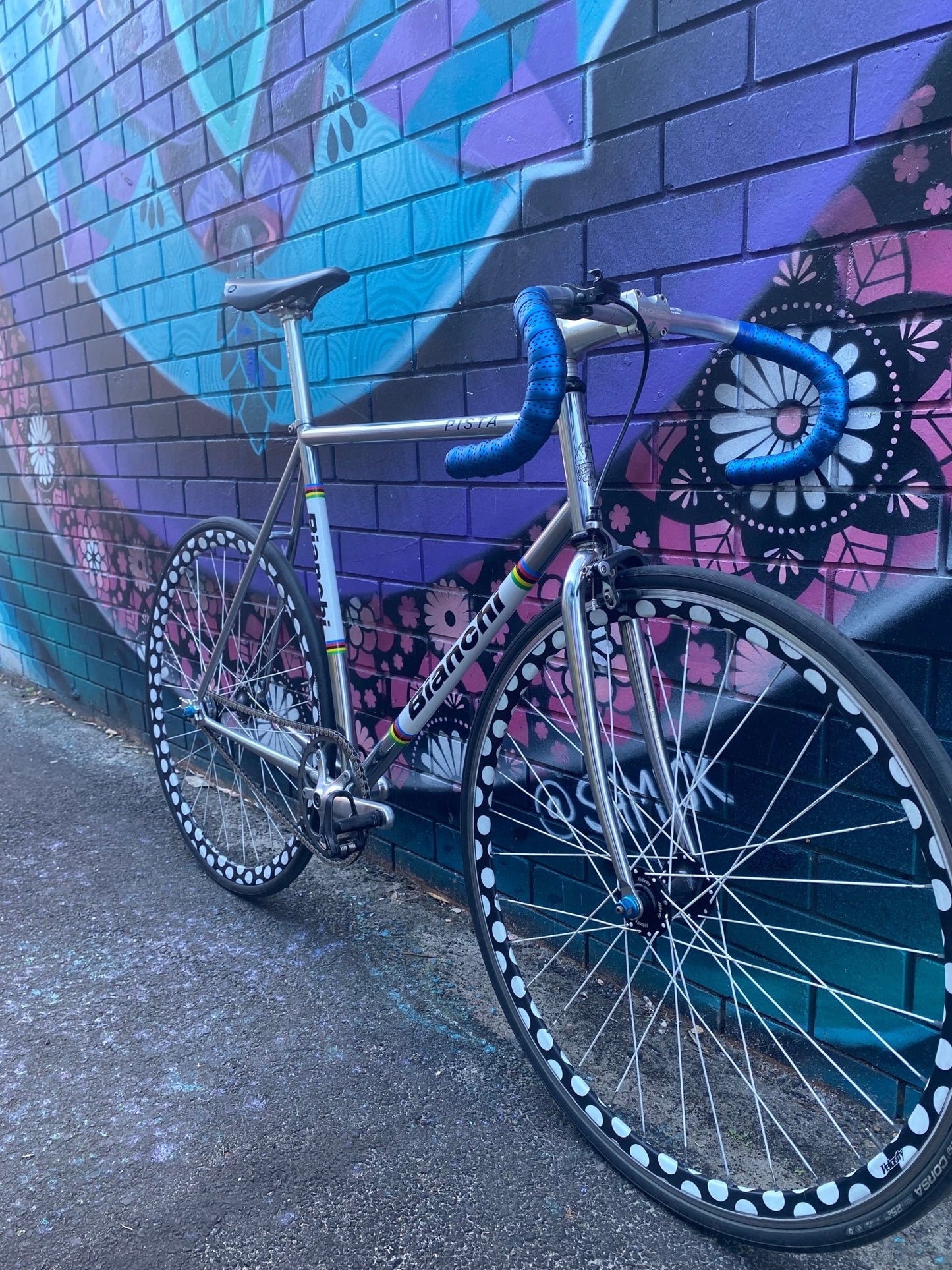 Binachi Pista Track bicycle - Lumini Collections