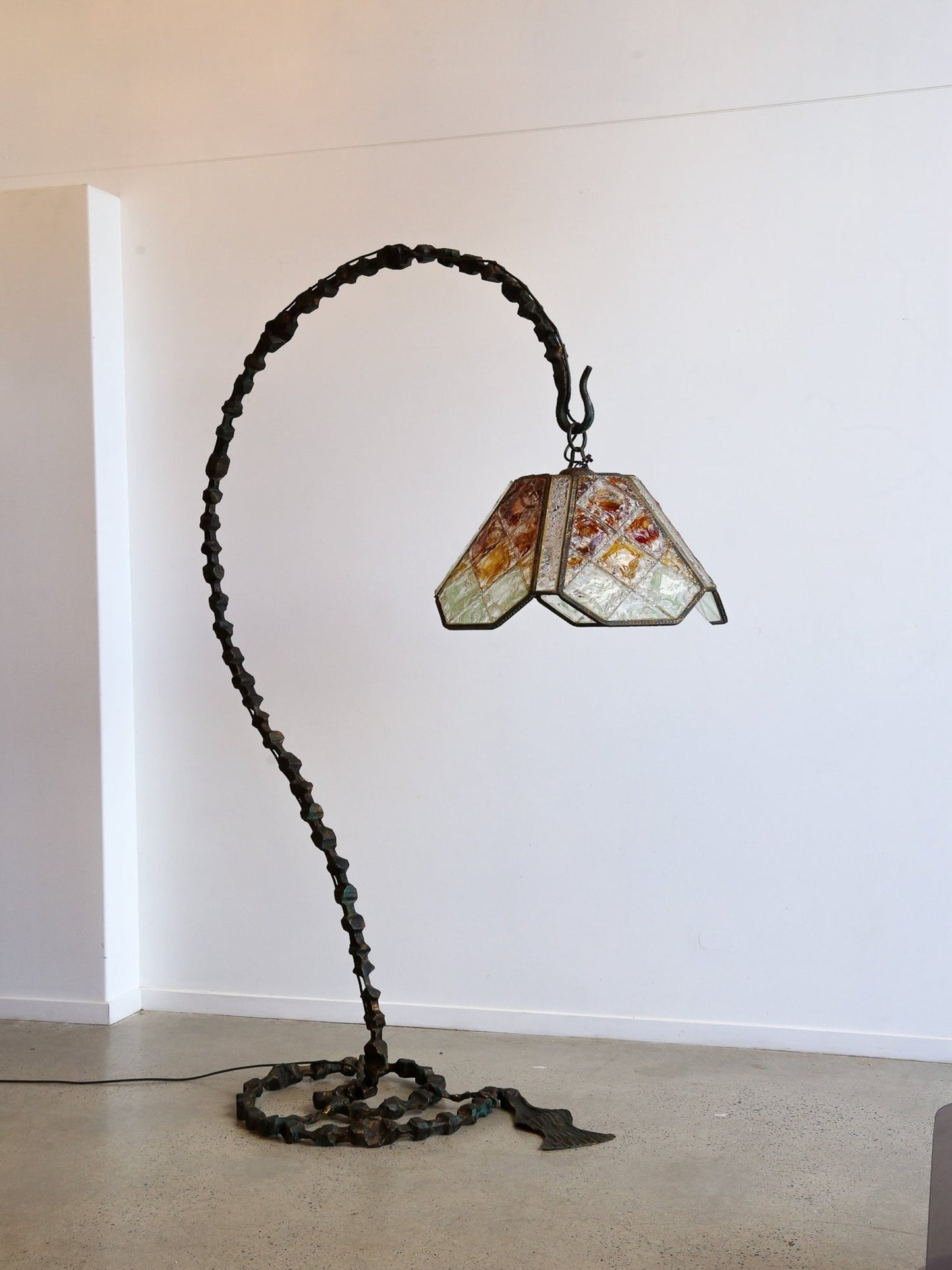 Brutalist Albano Poli Floor Lamp for Poliarte, 1960s - Lumini Collections