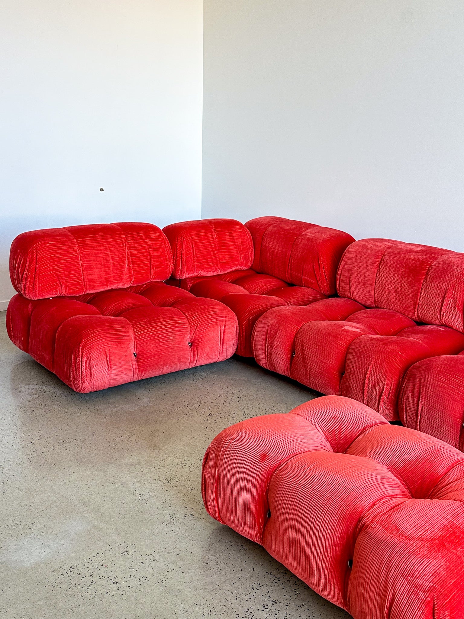 Camaleonda Modular Sofa by Mario Bellini for C&B Italia, 1970s - Lumini Collections