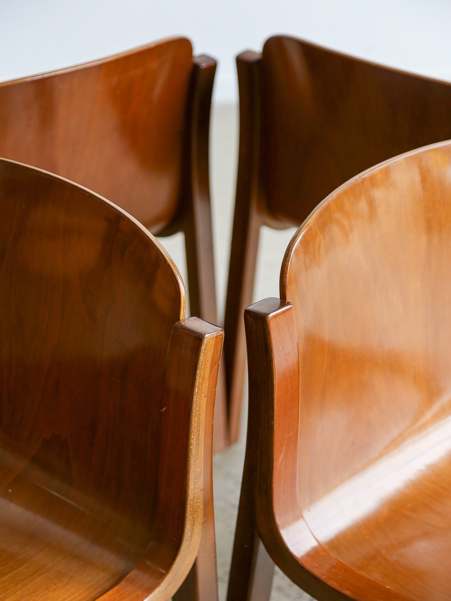 Carlo Bartoli Mito Chairs for Tisettanta, Italy 1970s - Lumini Collections