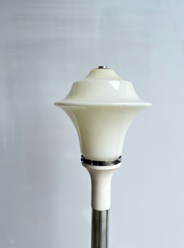 Carlo Nason White Murano Glass Floor Lamp - Lumini Collections