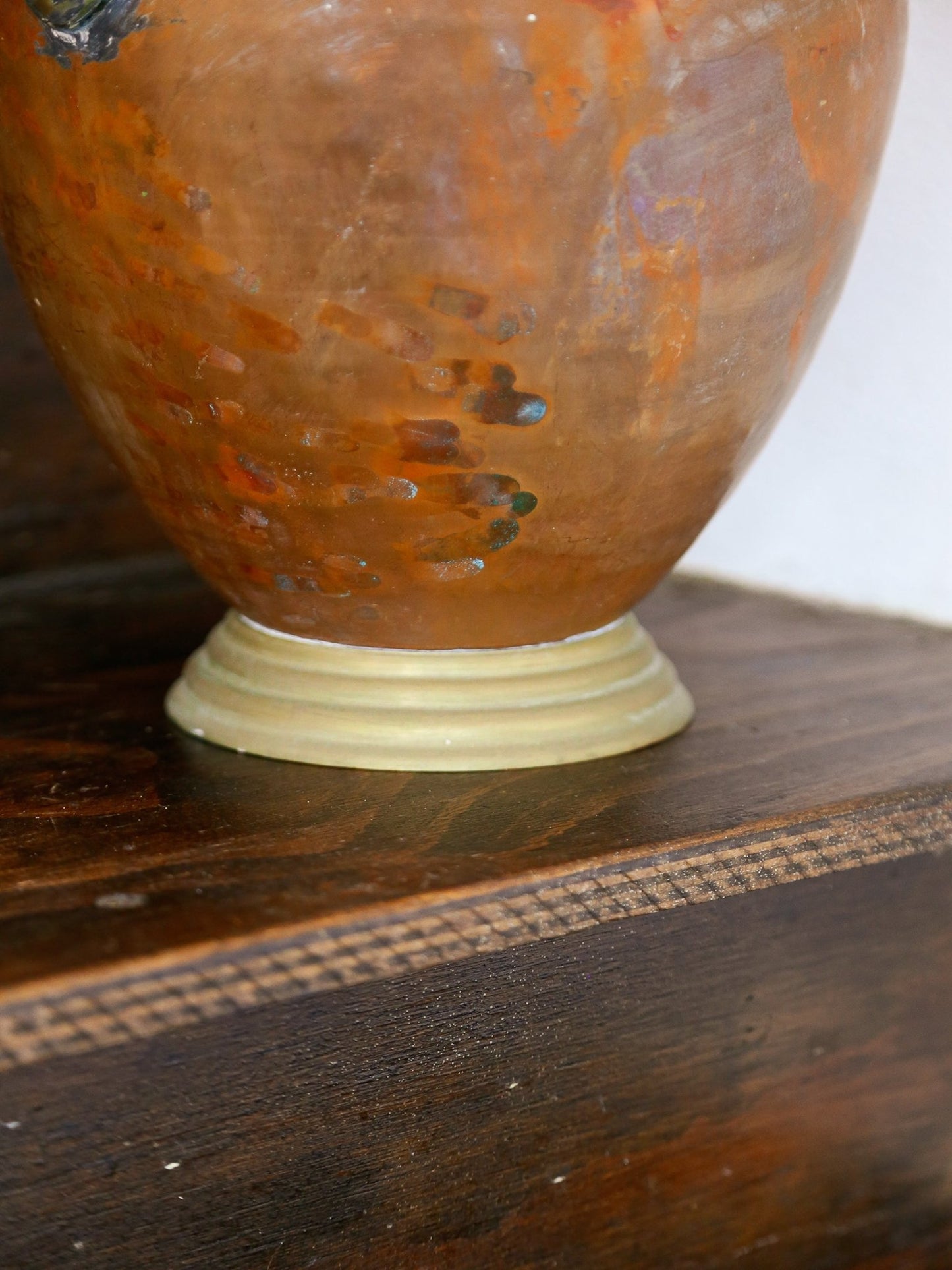 Antique Copper and Brass Vessel with Bird Spout, 1800s - Lumini Collections