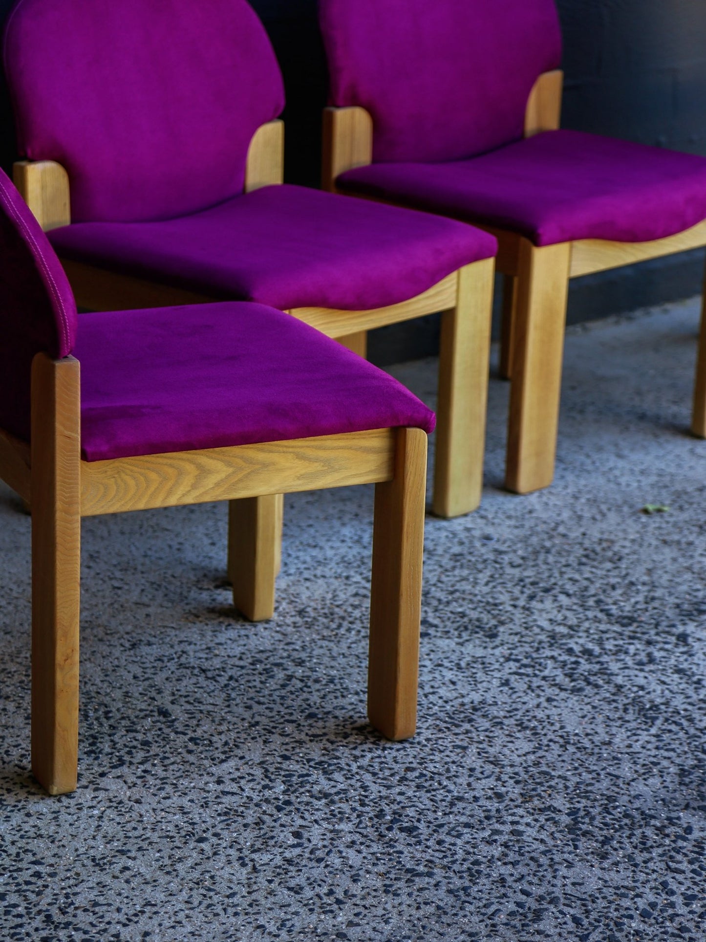 Four “Easy” Chairs by Ernesto Radaelli for Saporiti Italia 1980s - Lumini Collections