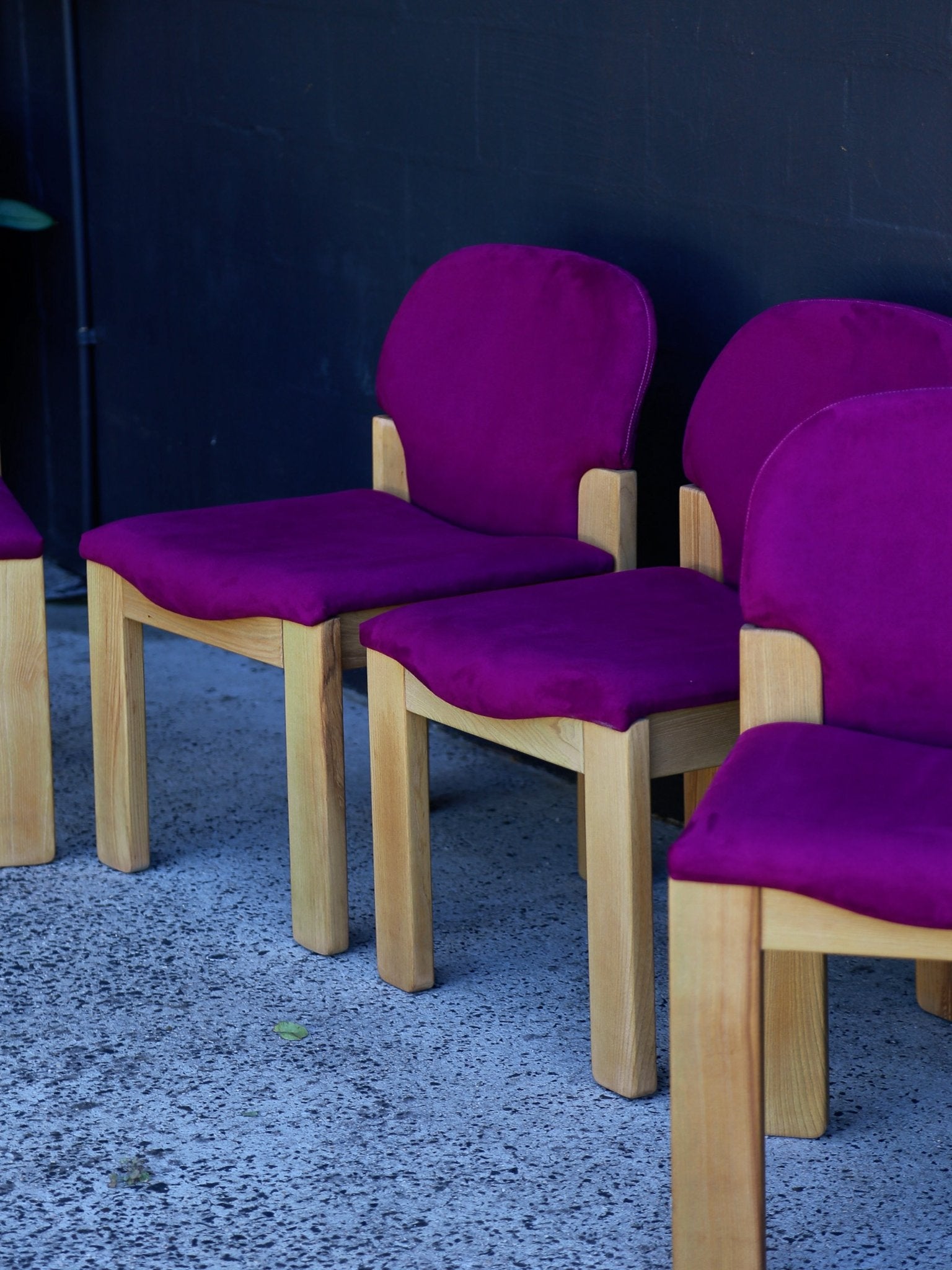 Four “Easy” Chairs by Ernesto Radaelli for Saporiti Italia 1980s - Lumini Collections
