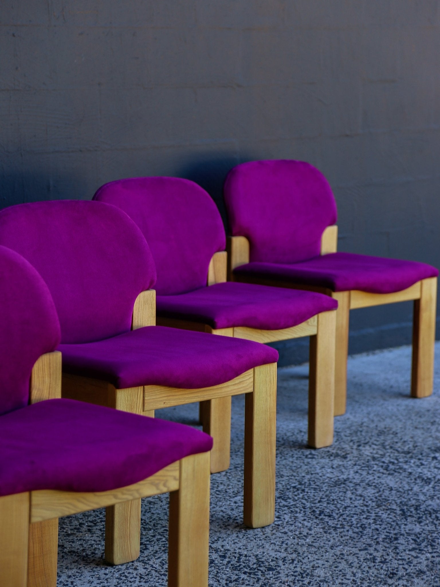 Four “Easy” Chairs by Ernesto Radaelli for Saporiti Italia 1980s - Lumini Collections