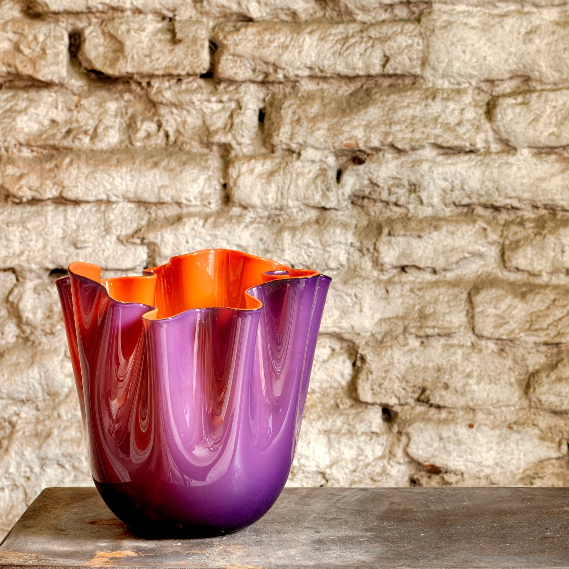 Fazzoletto Vase by Fulvio Bianconi for Venini - Lumini Collections