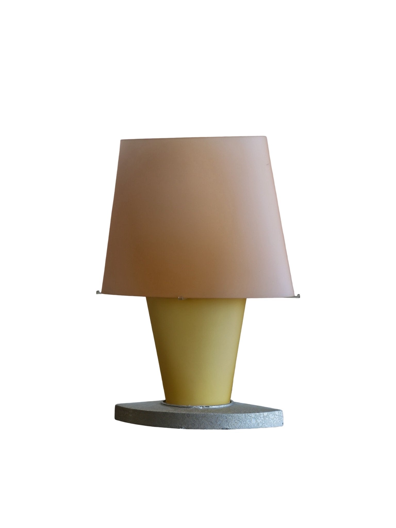 Fontana Arte Model 2892 Frosted Glass Table Lamp by Daniela Puppa - Lumini Collections