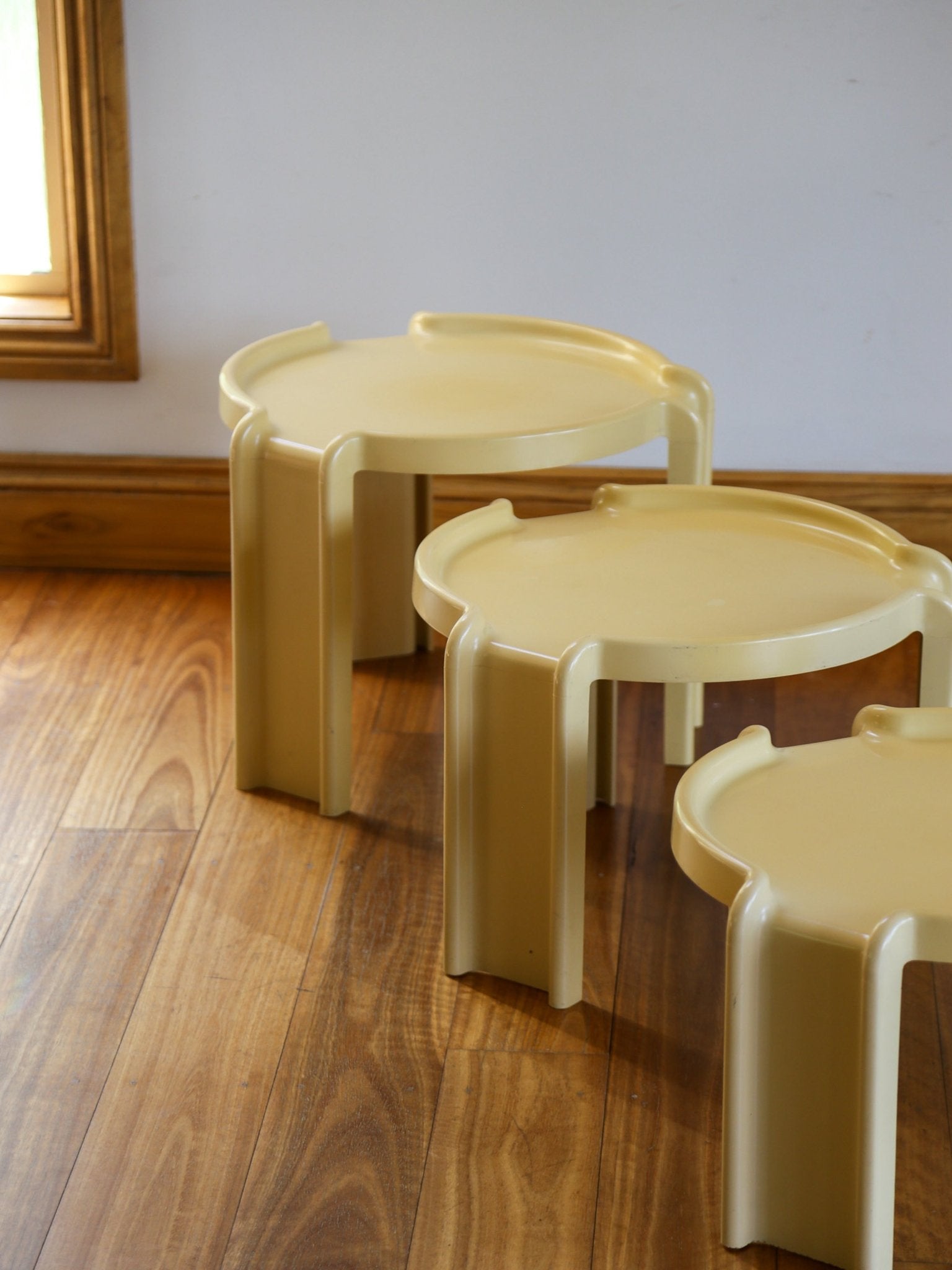 Giotto Stoppino Taricell Nesting Tables for Kartell, Italy - Lumini Collections