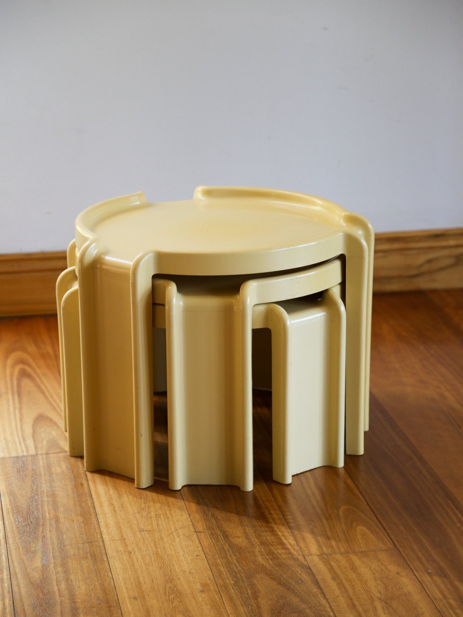 Giotto Stoppino Taricell Nesting Tables for Kartell, Italy - Lumini Collections
