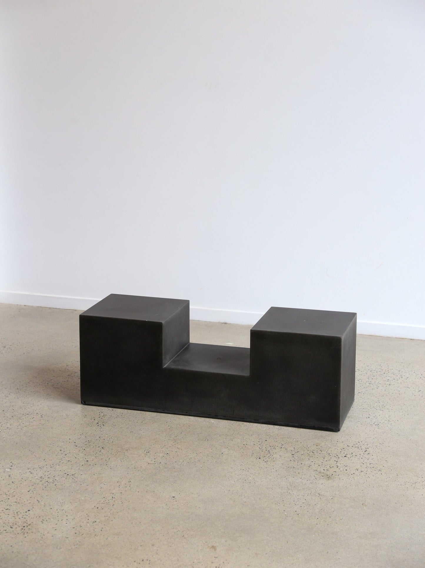 " Gli Scacchi " by Mario Bellini for B&B Italia Modular Black Coffee Table - Lumini Collections
