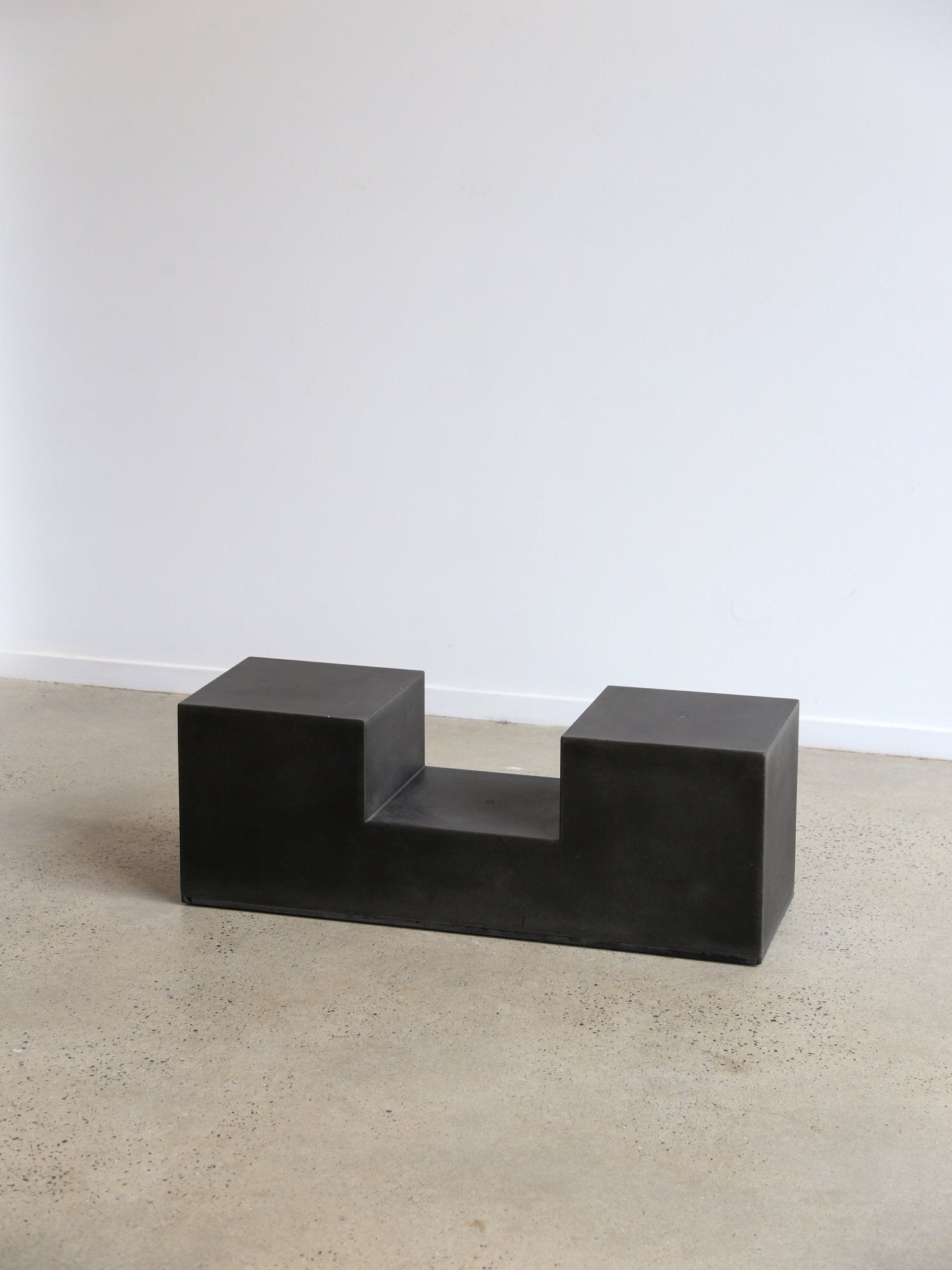 " Gli Scacchi " by Mario Bellini for B&B Italia Modular Black Coffee Table - Lumini Collections