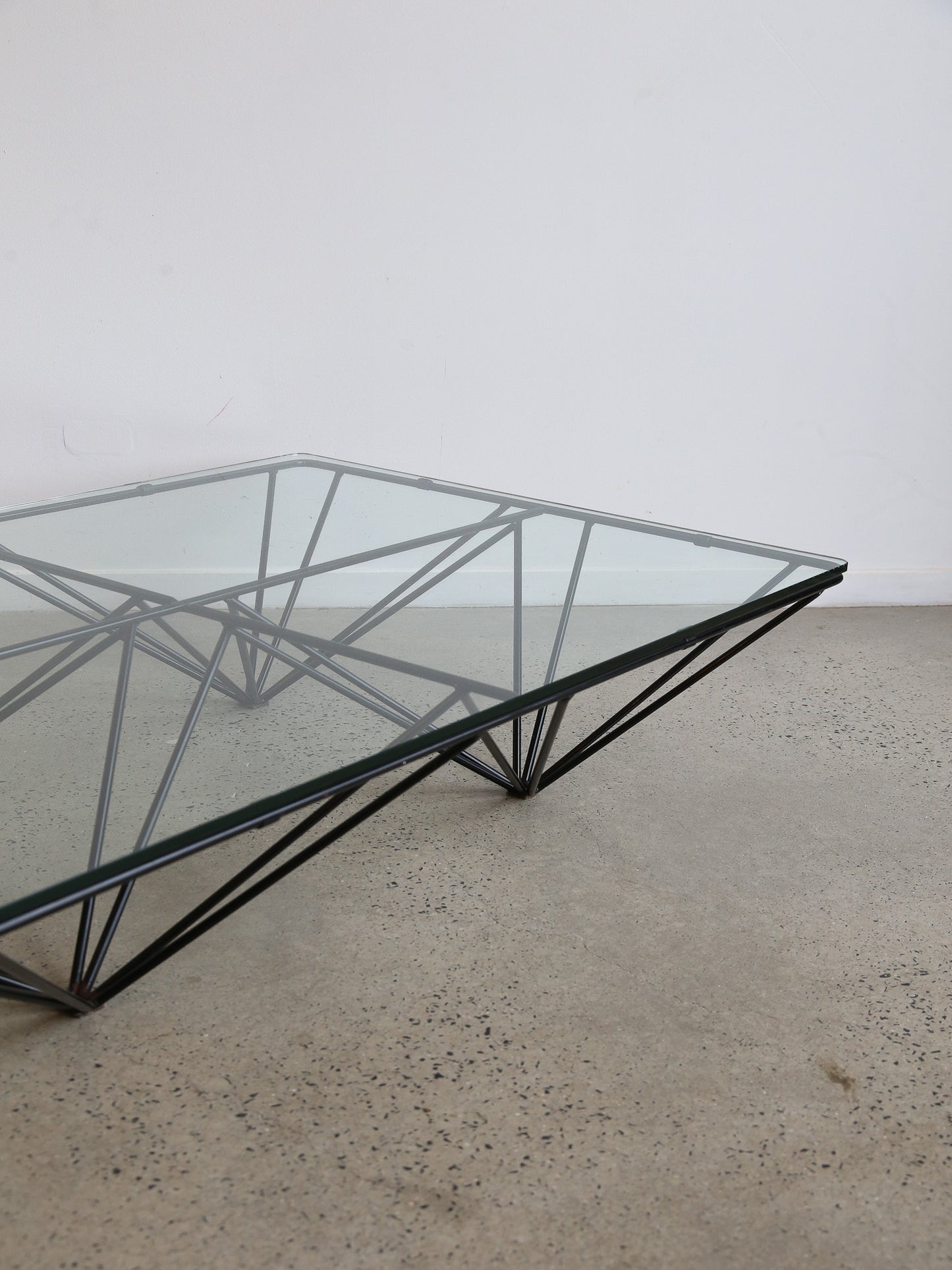 Glass Coffee Table by Paolo Piva for B&B Italia