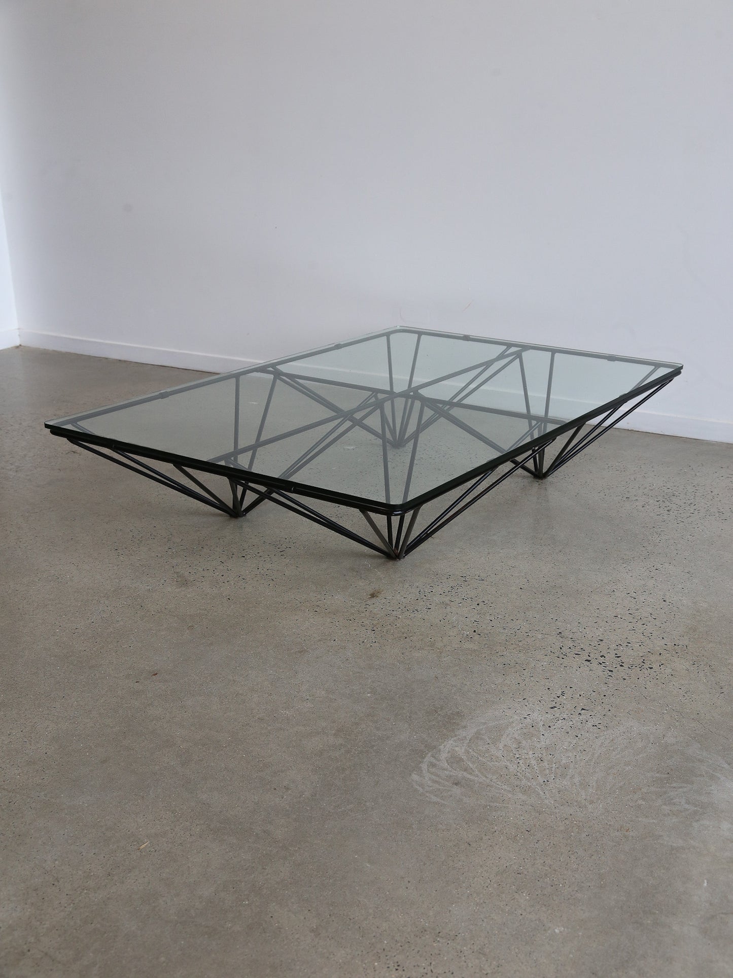 Glass Coffee Table by Paolo Piva for B&B Italia