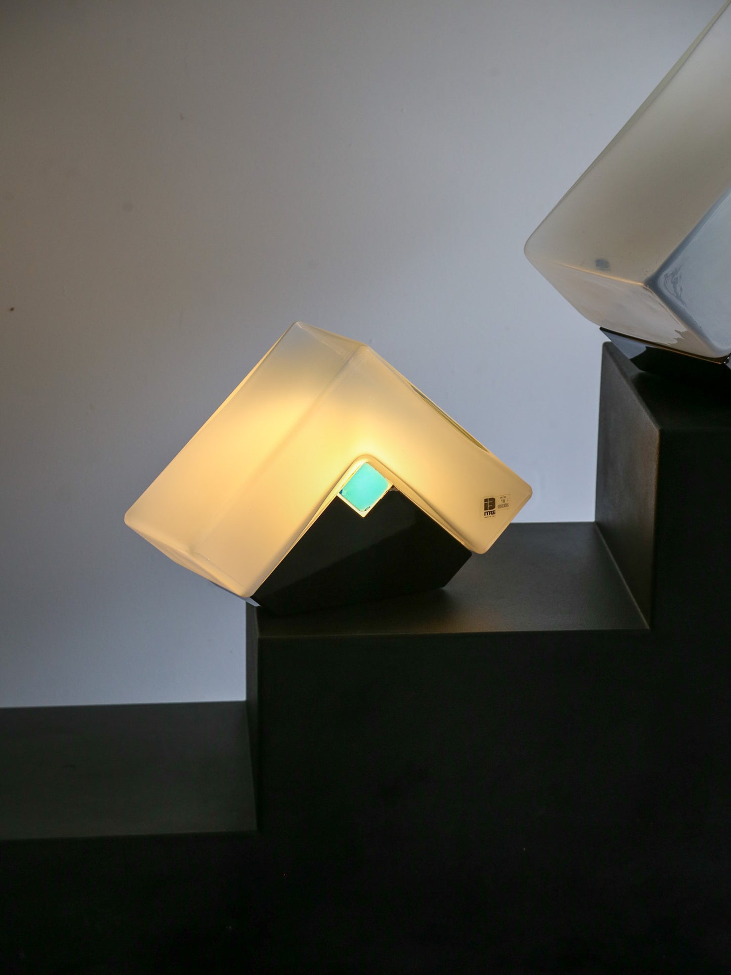 Lota Murano Glass Table Lamp by Gianni Rigo for Itre