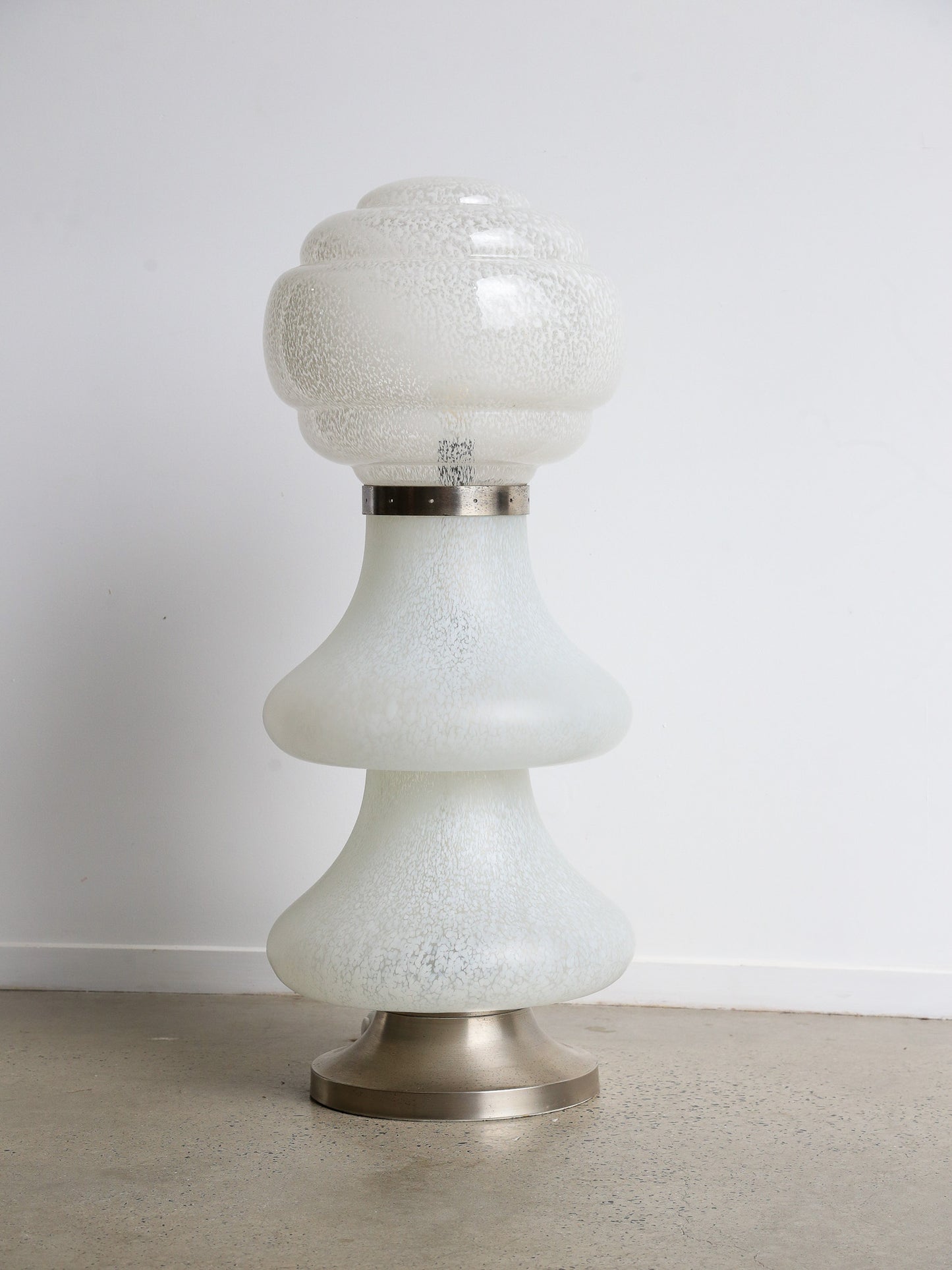 Italian Floor Lamp by Carlo Nason for Mazzega in Murano Glass 1960s