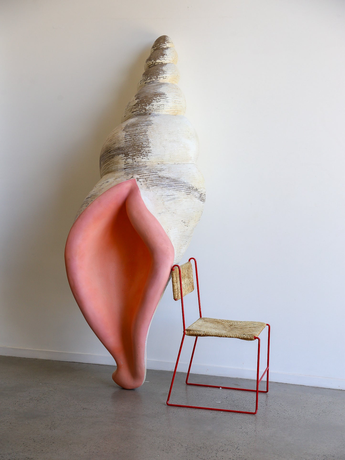 Sculptural Large Fiberglass Shell