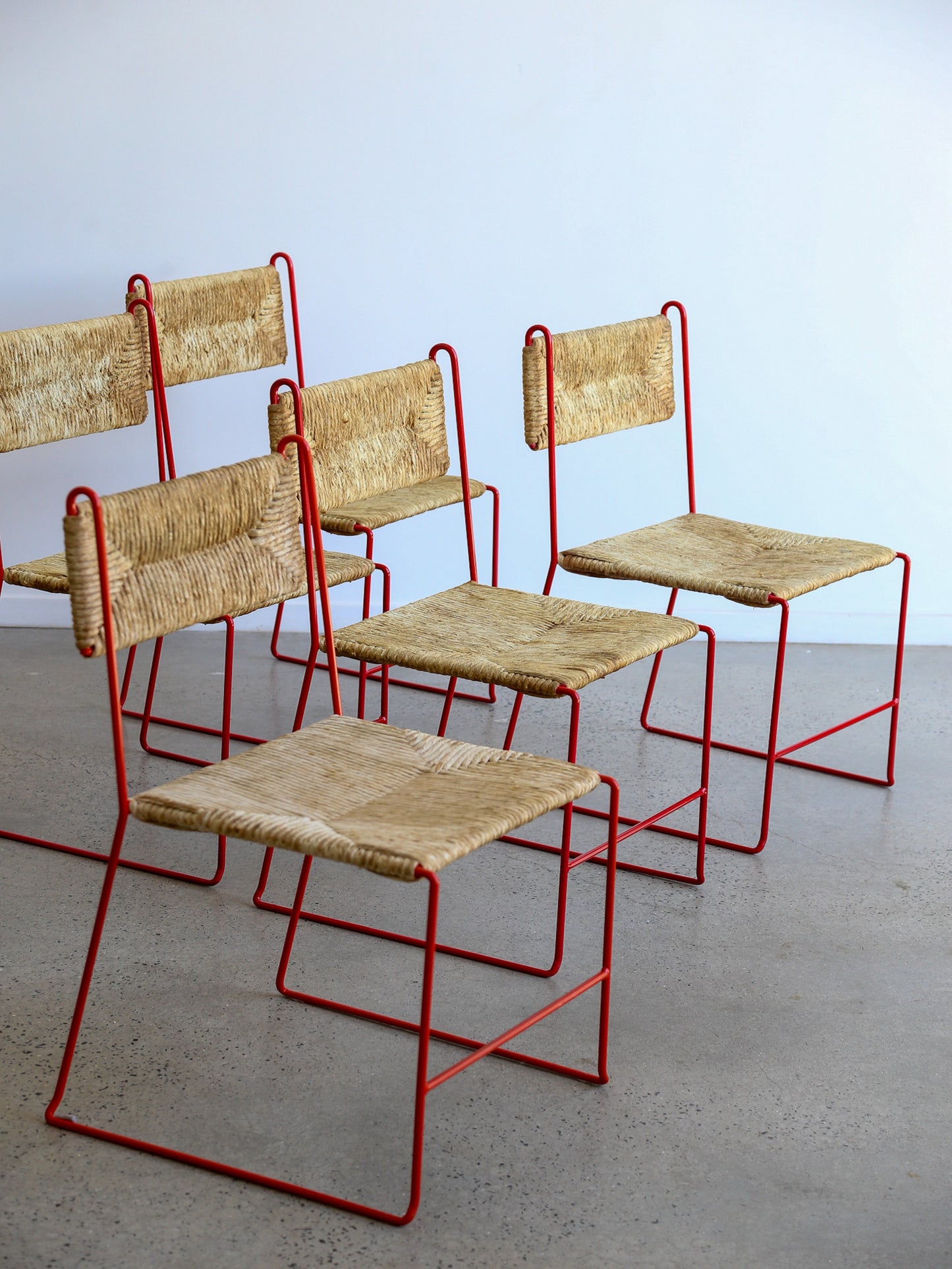 Dining Chairs by Pirela Atelier Set of Eight 1960