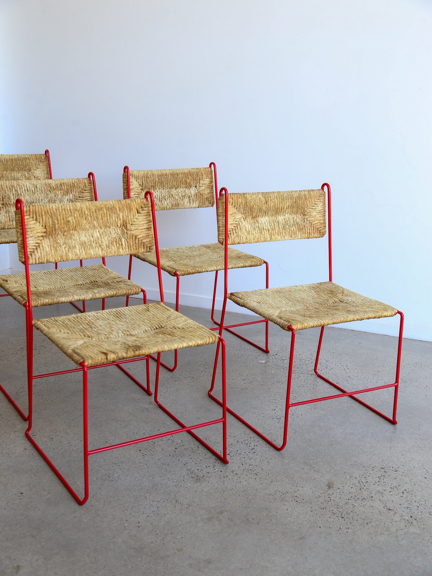 Dining Chairs by Pirela Atelier Set of Eight 1960