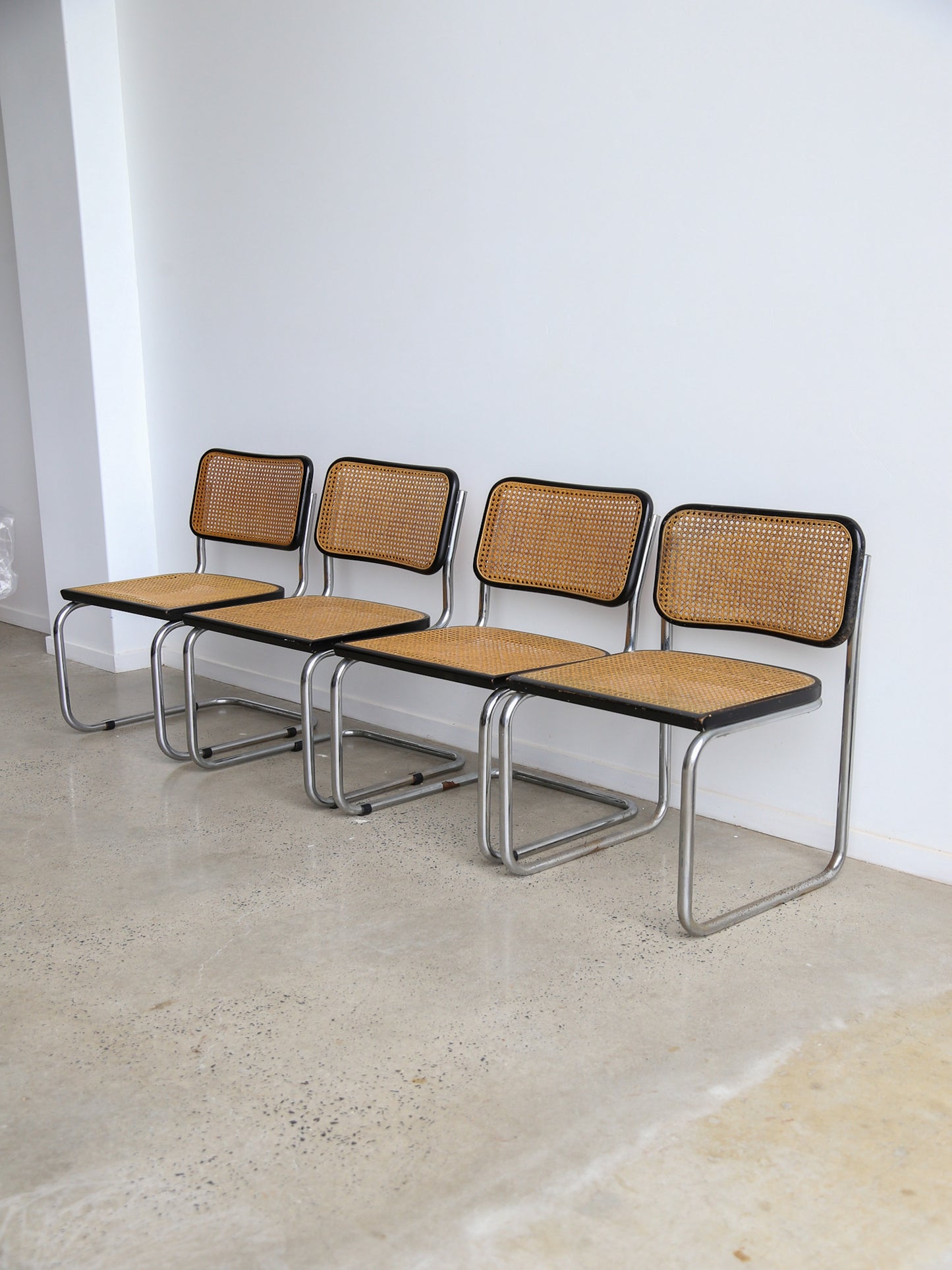 B32 Dining Chairs by Marcel Breuer for Gavina 1960s