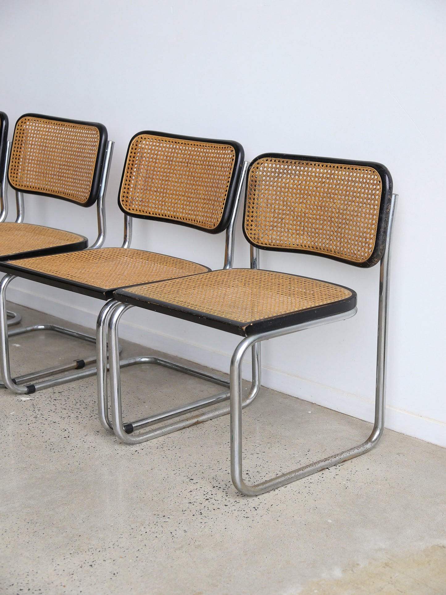 B32 Dining Chairs by Marcel Breuer for Gavina 1960s