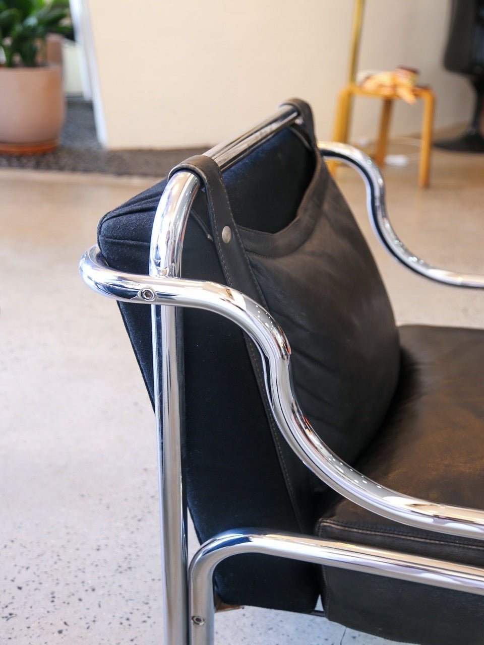 Gae Aulenti ‘Stringa’ Armchairs for Poltronova, Italy, 1960s - Lumini Collections