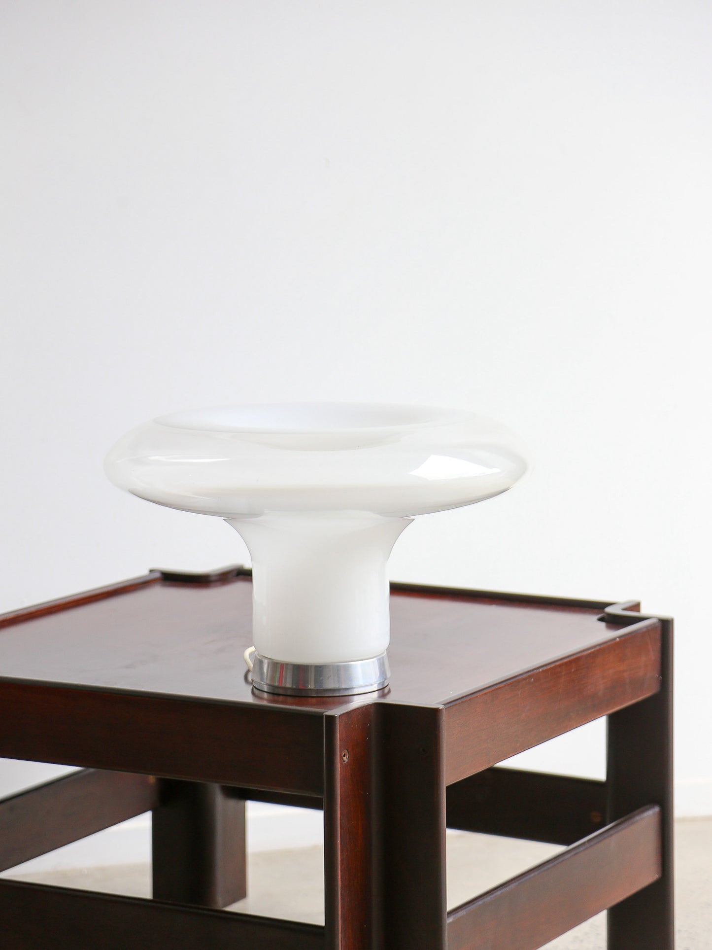 Lesbo Table Lamp by Angelo Mangiarotti for Artemide in Murano Glass