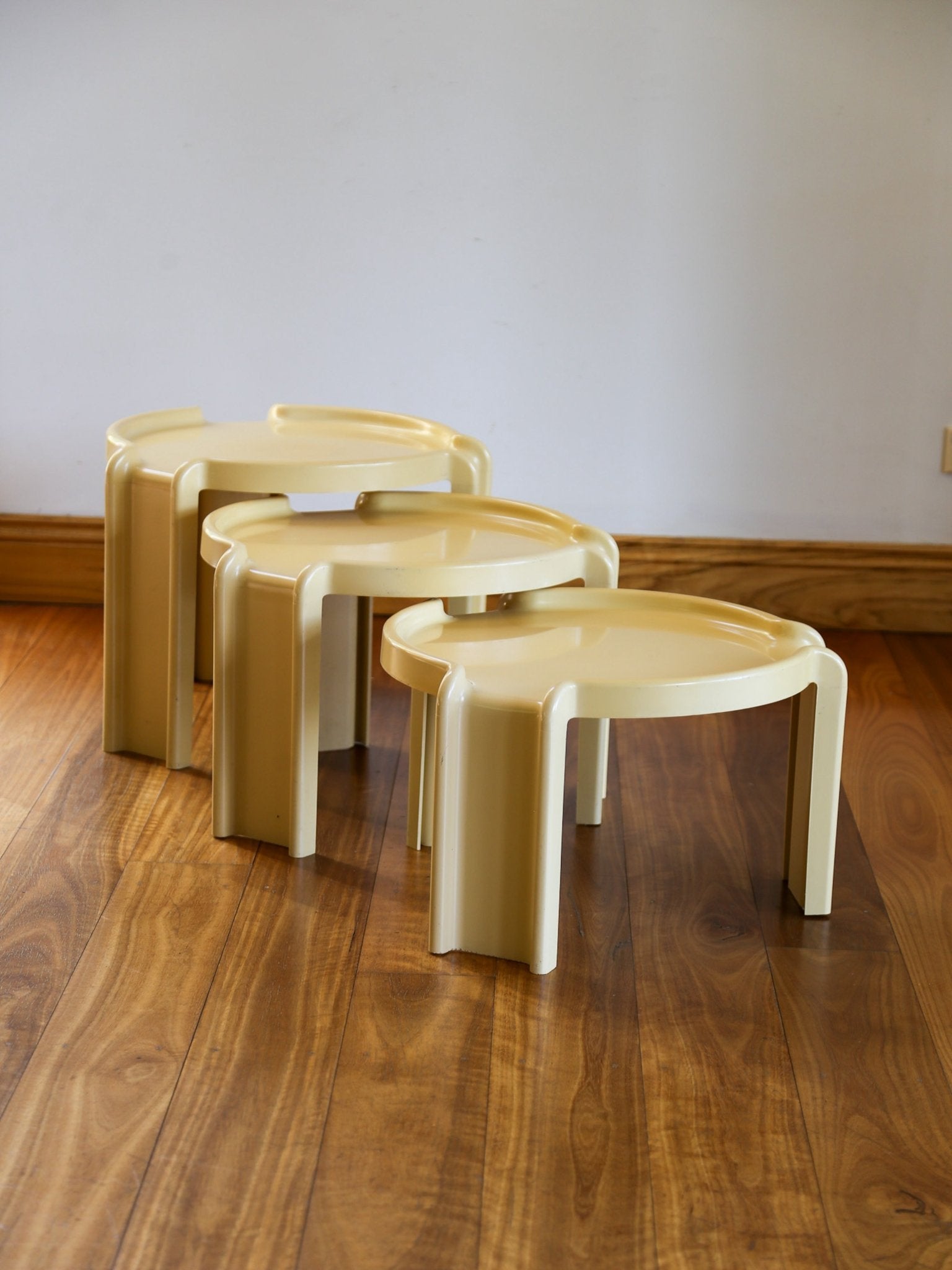 Giotto Stoppino Taricell Nesting Tables for Kartell, Italy - Lumini Collections