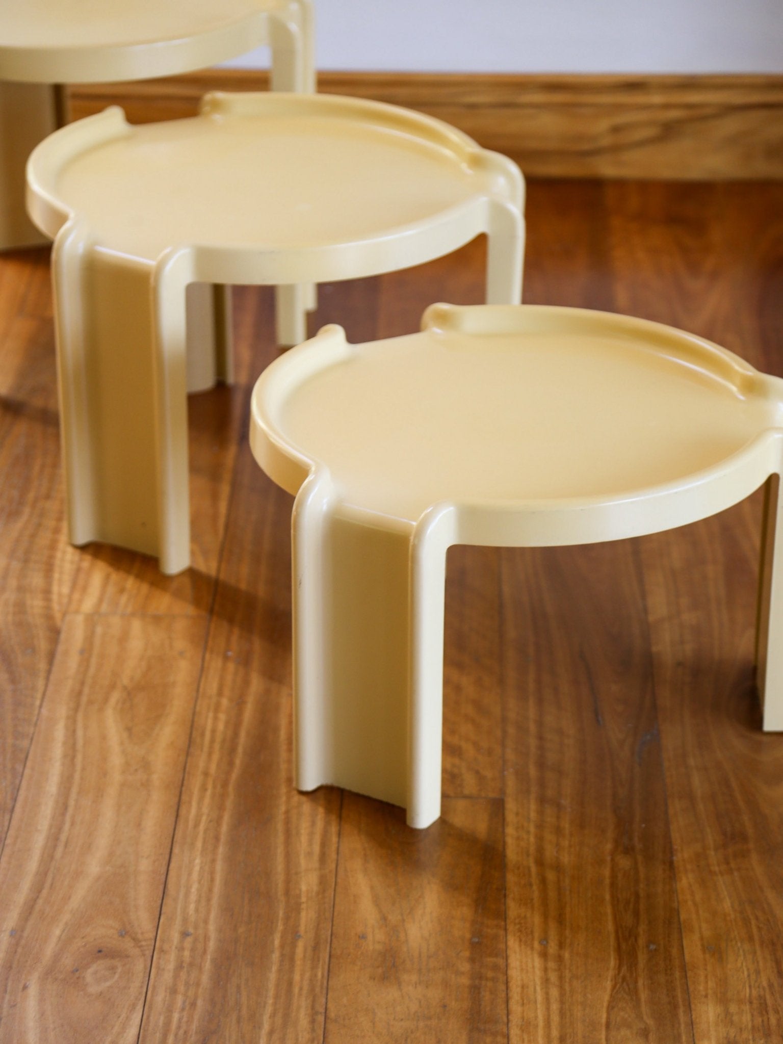 Giotto Stoppino Taricell Nesting Tables for Kartell, Italy - Lumini Collections