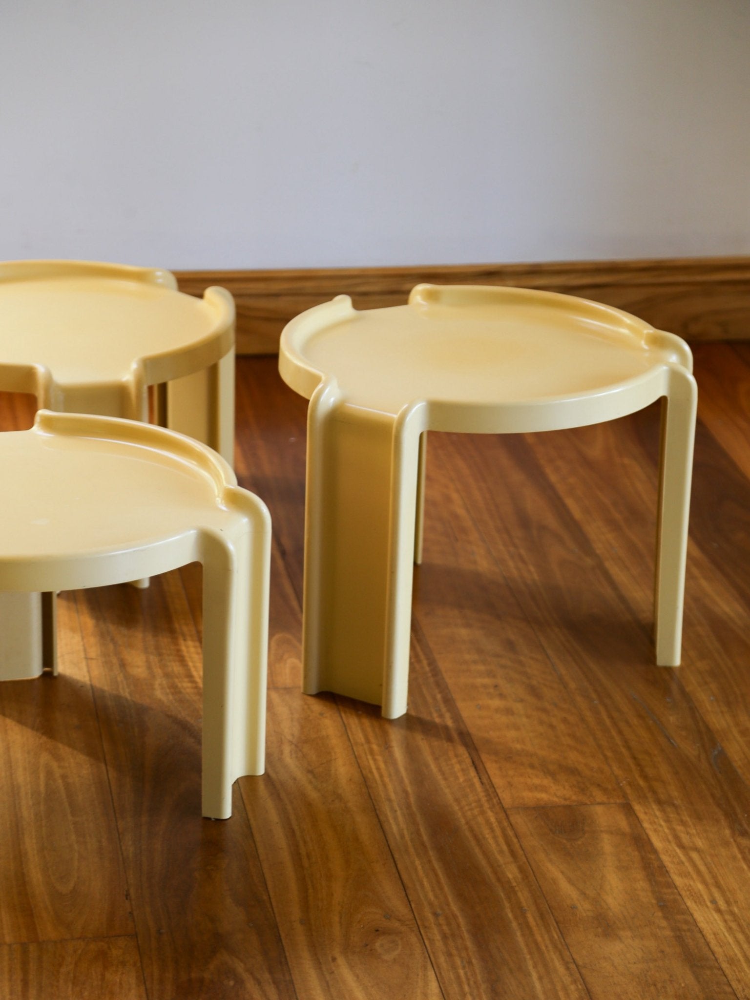 Giotto Stoppino Taricell Nesting Tables for Kartell, Italy - Lumini Collections