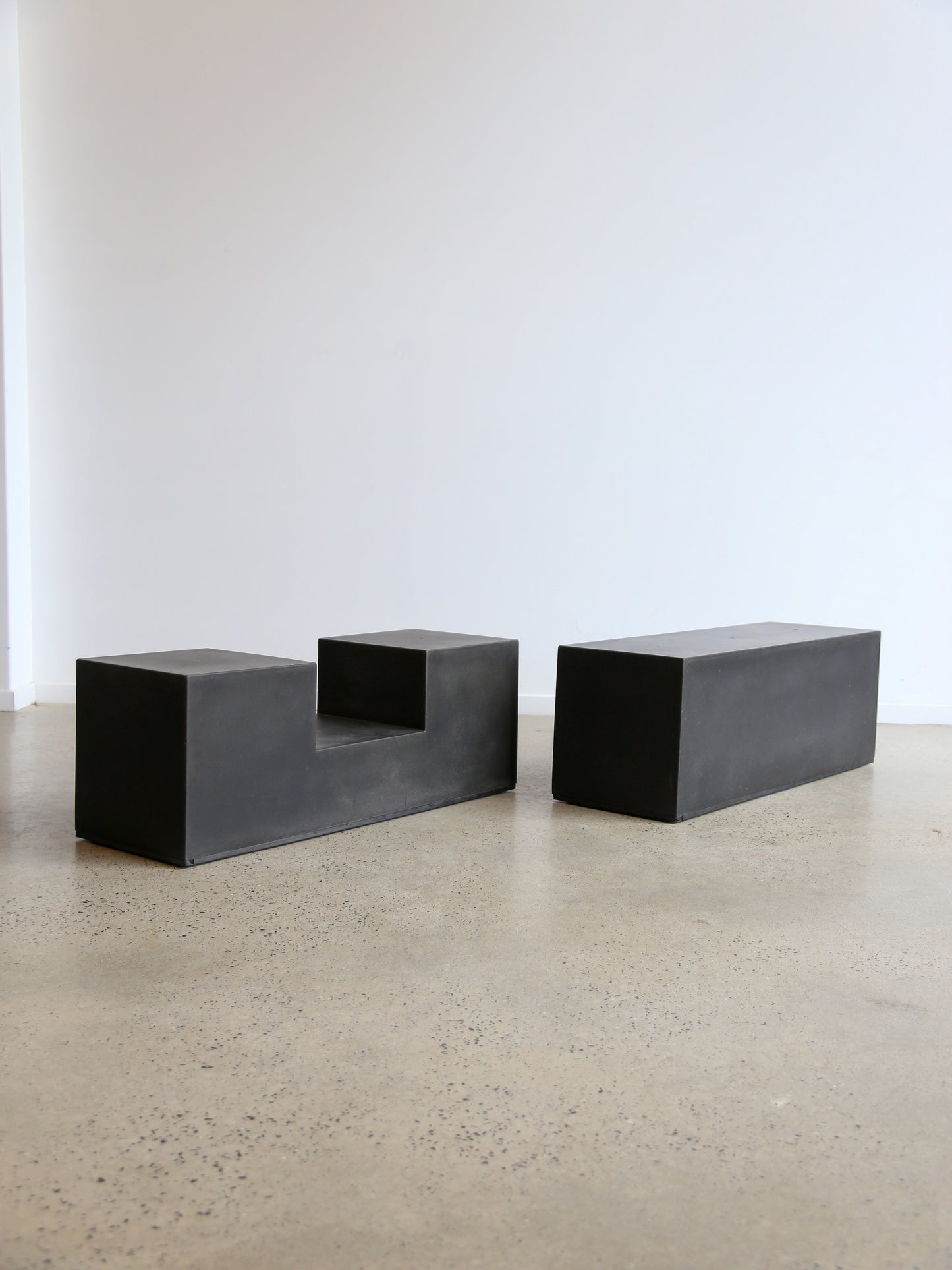 " Gli Scacchi " by Mario Bellini for B&B Italia Modular Black Coffee Table