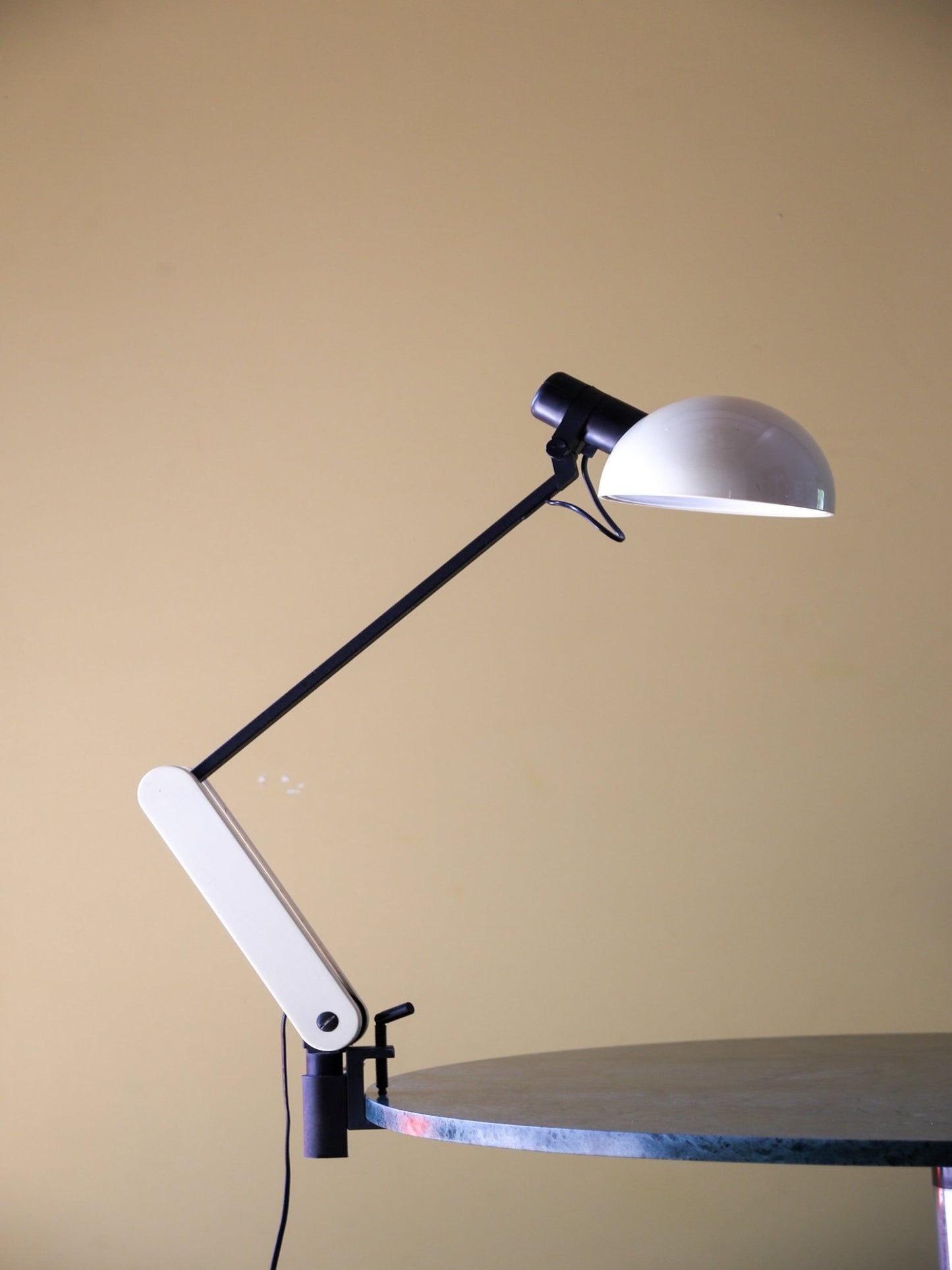 Vintage Guzzini Clamp Desk Lamp, Attributed to Bruno Gecchelin - Lumini Collections