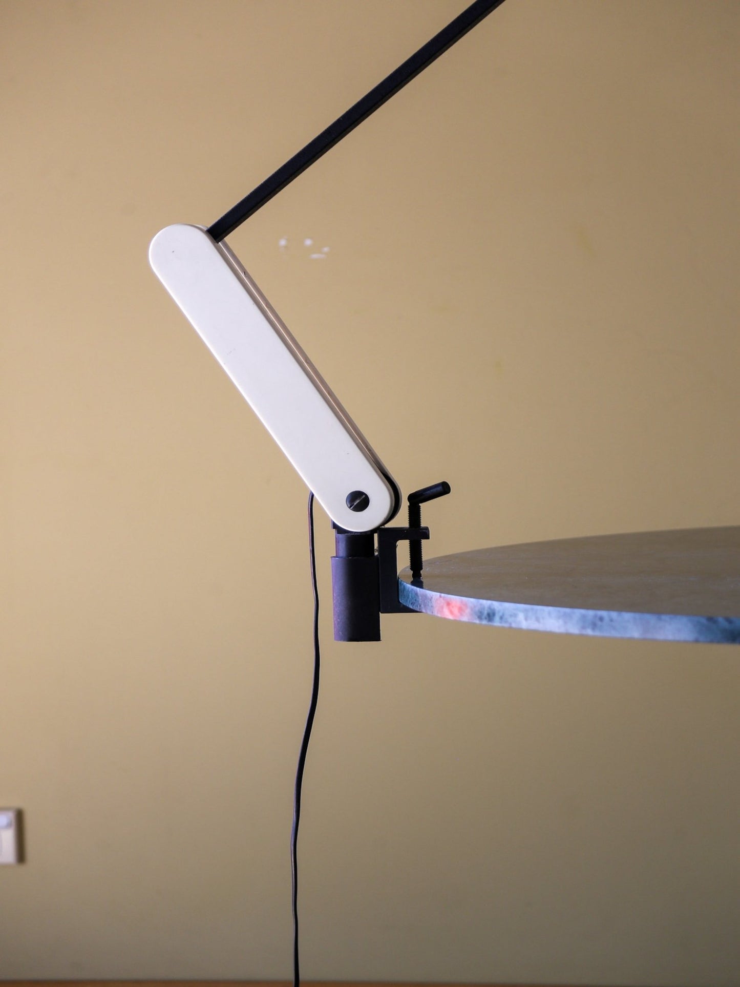 Vintage Guzzini Clamp Desk Lamp, Attributed to Bruno Gecchelin - Lumini Collections