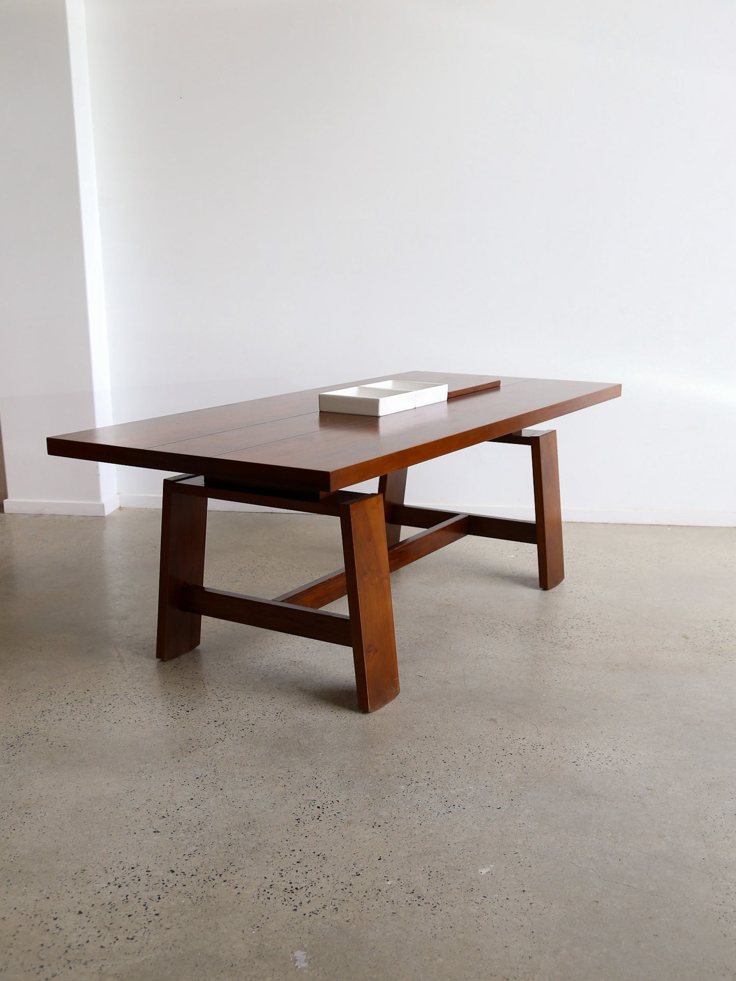 Dining Table in Mahogany by Silvio Coppola for Bernini Mod 611