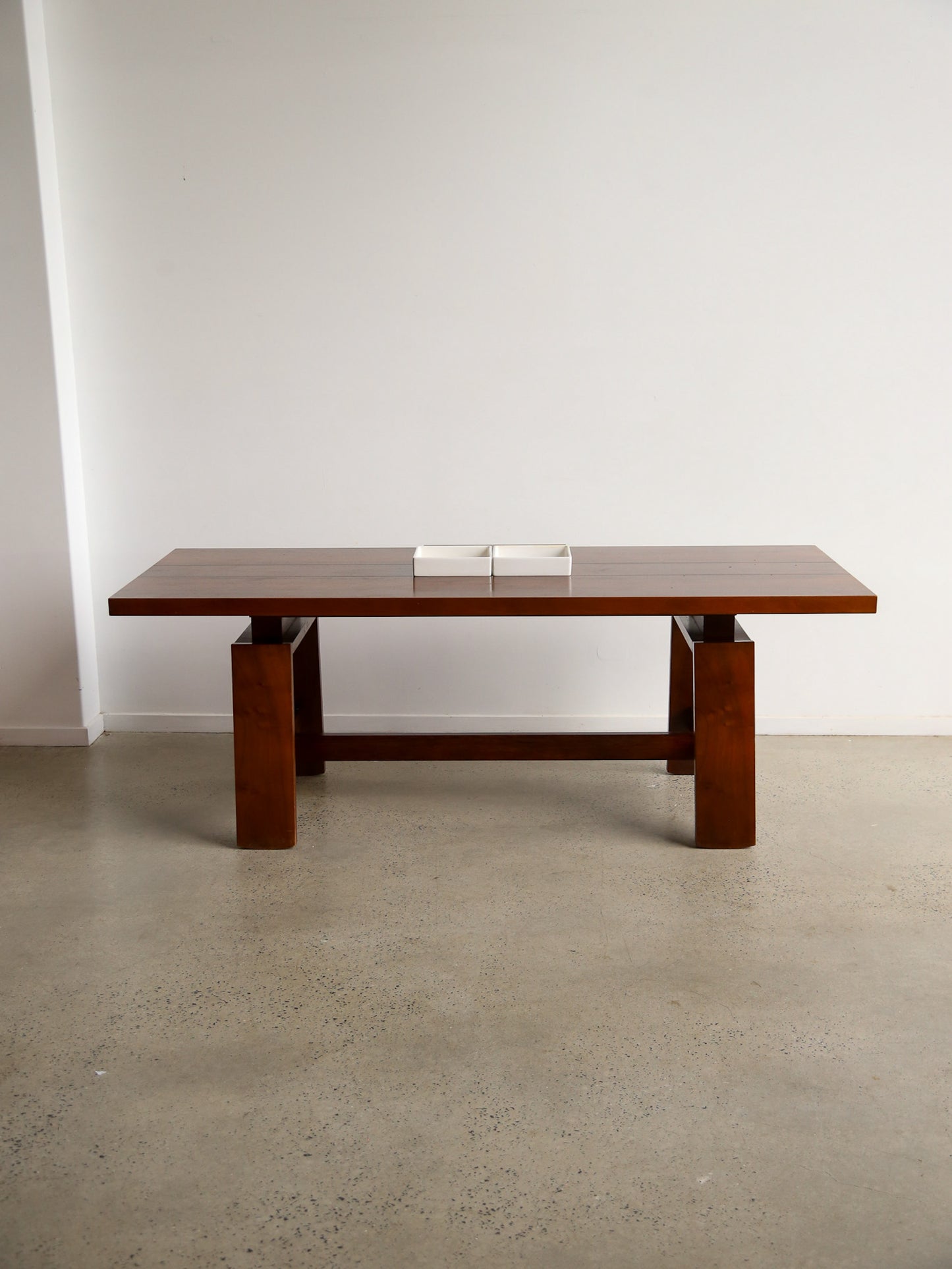 Dining Table in Mahogany by Silvio Coppola for Bernini Mod 611