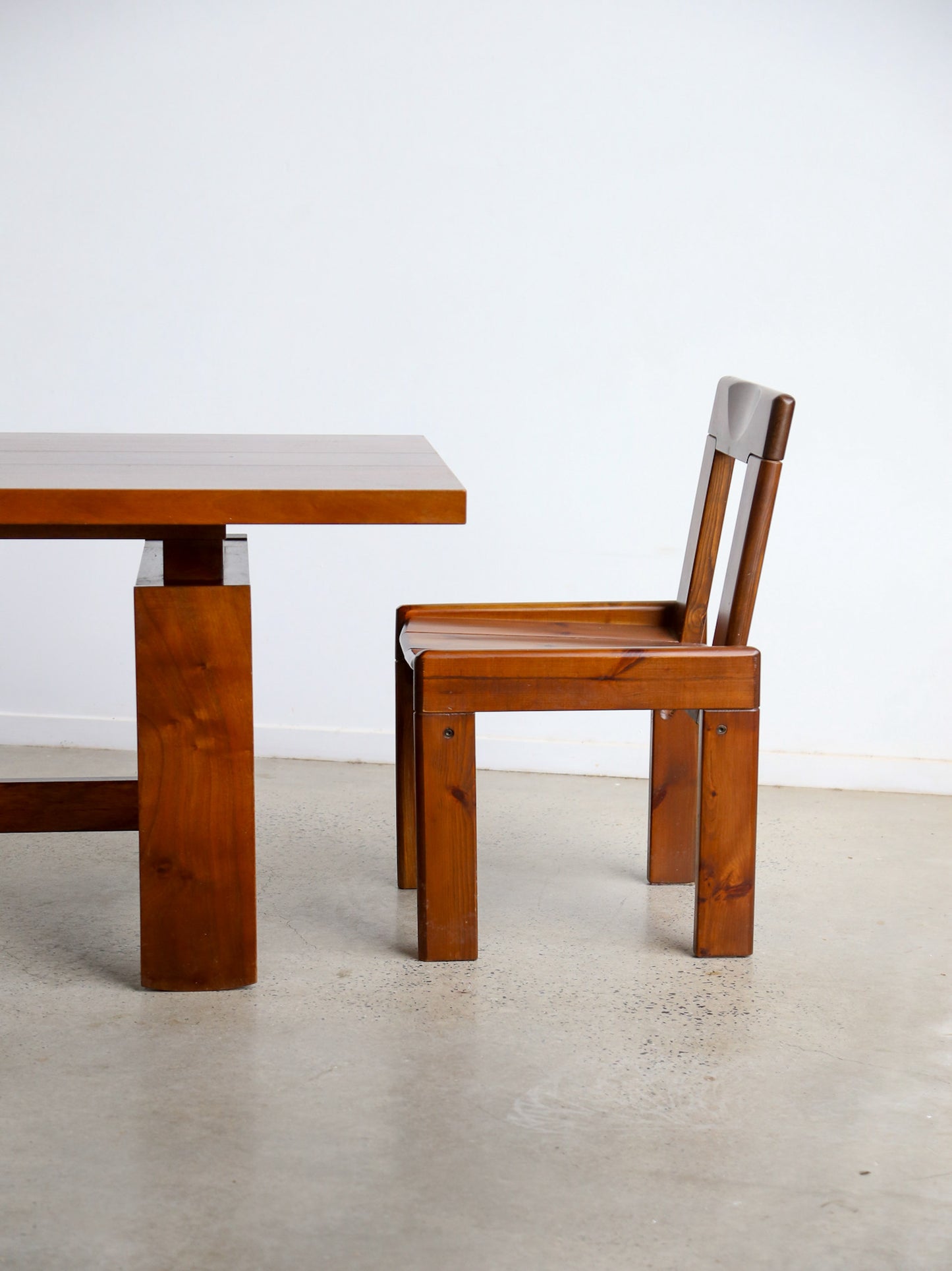 Dining Table in Mahogany by Silvio Coppola for Bernini Mod 611