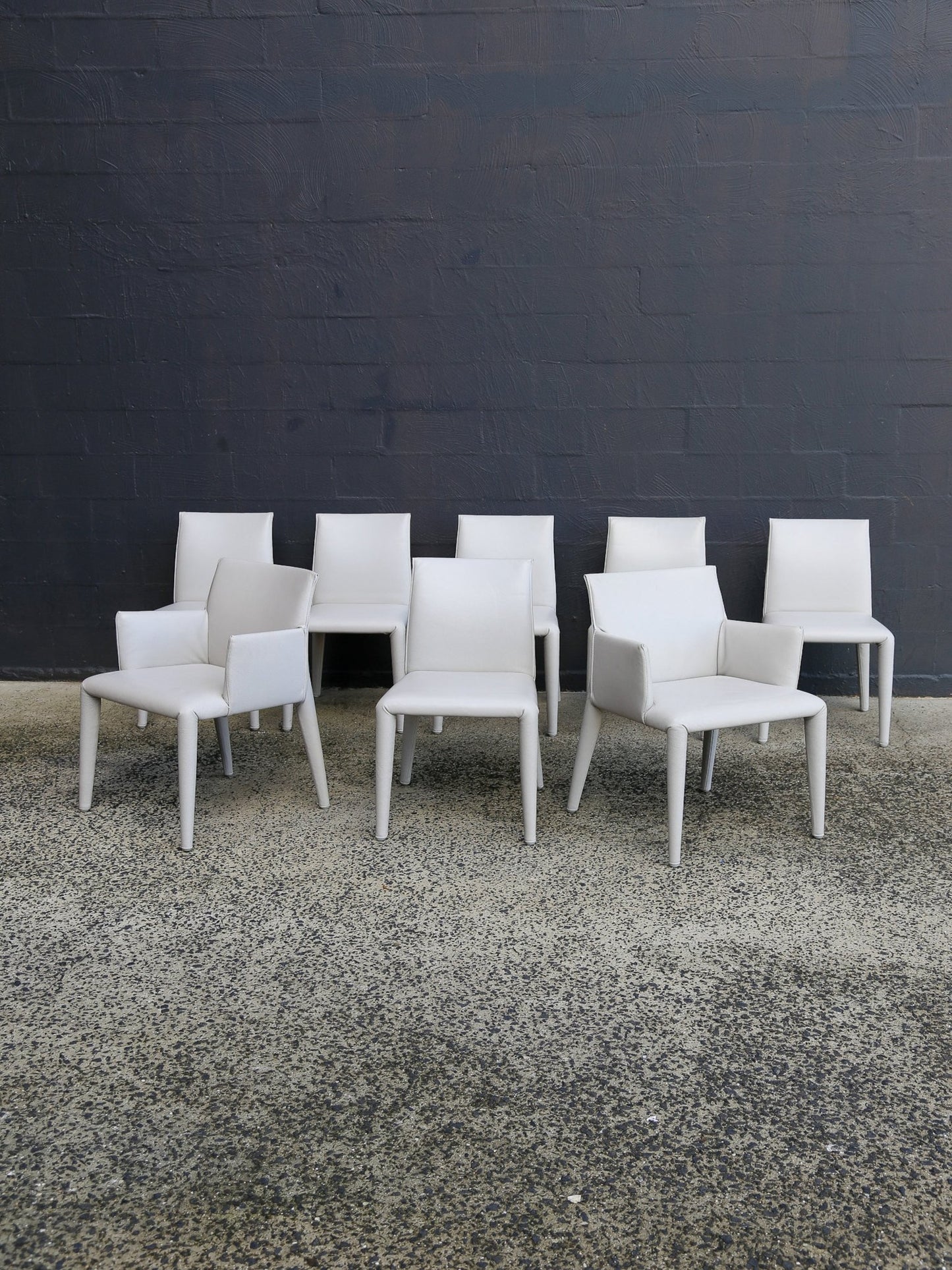 Mario Bellini ‘Vol Au Vent’ Dining Chairs and Armchairs for B&B Italia - Lumini Collections