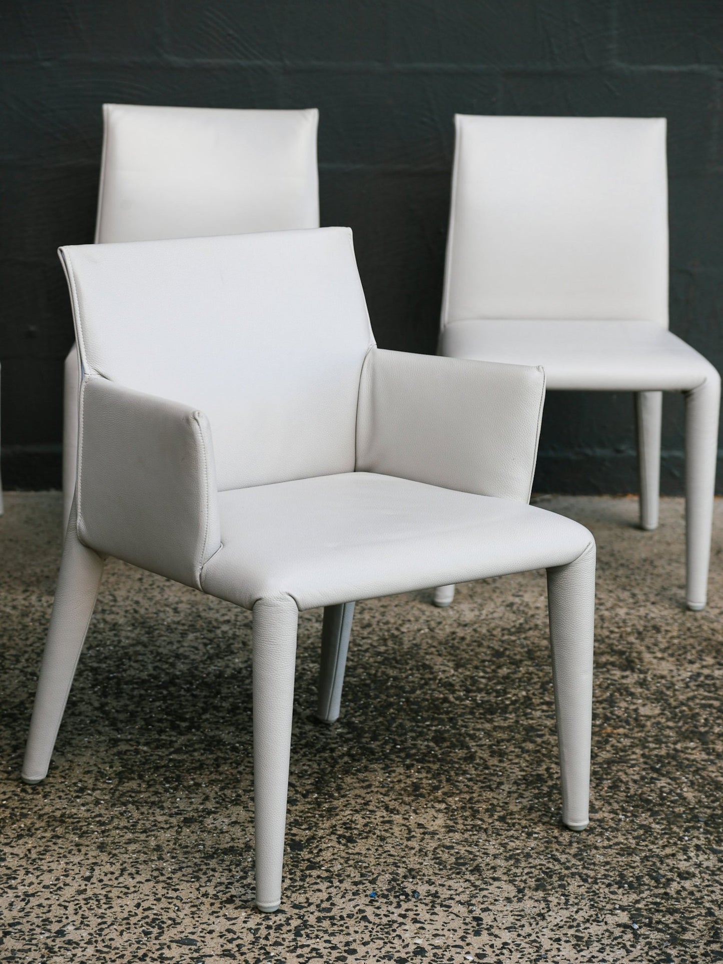 Mario Bellini ‘Vol Au Vent’ Dining Chairs and Armchairs for B&B Italia - Lumini Collections