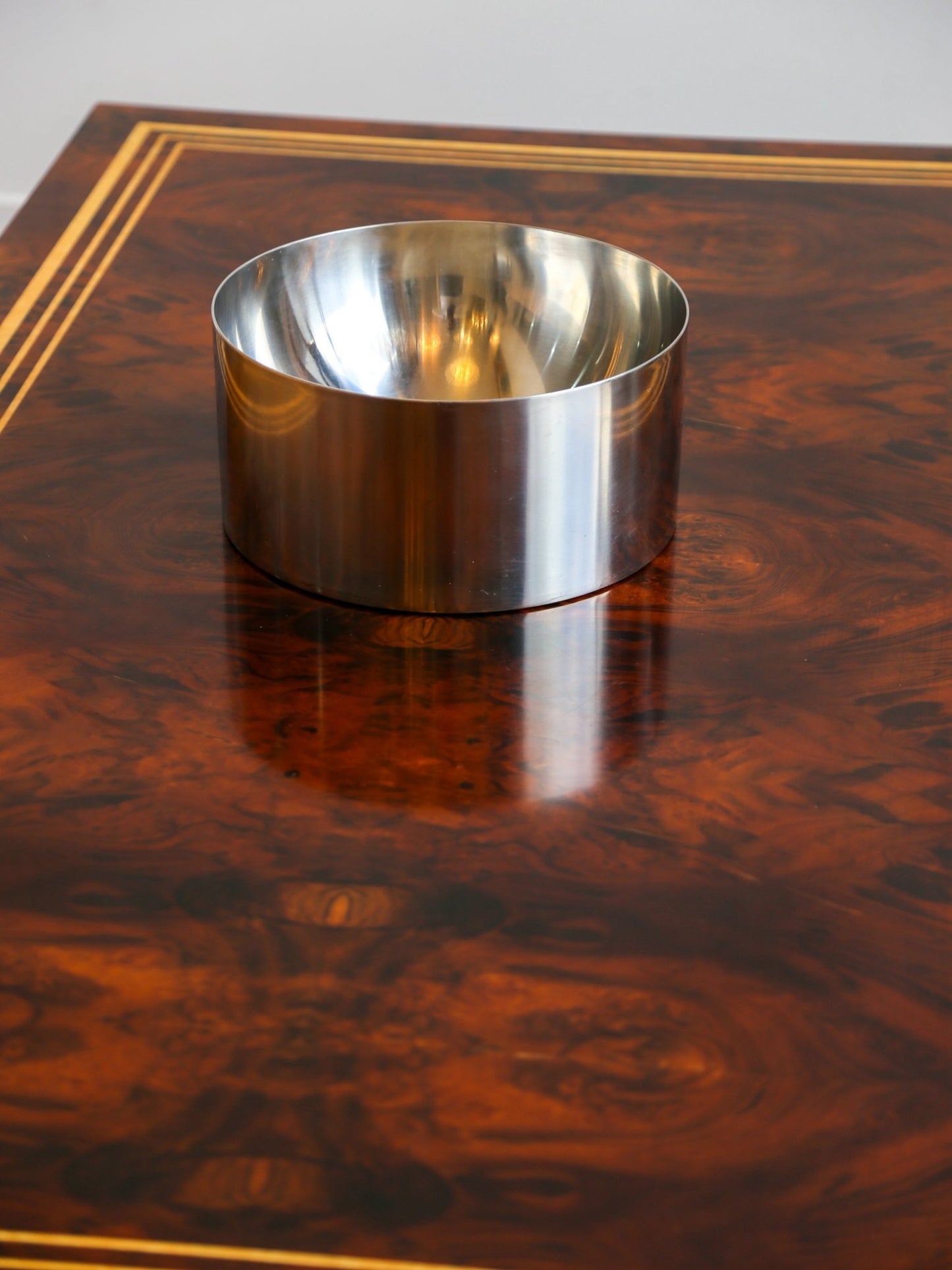 Stelton Stainless Steel Ice Bucket, Denmark, 1970s - Lumini Collections
