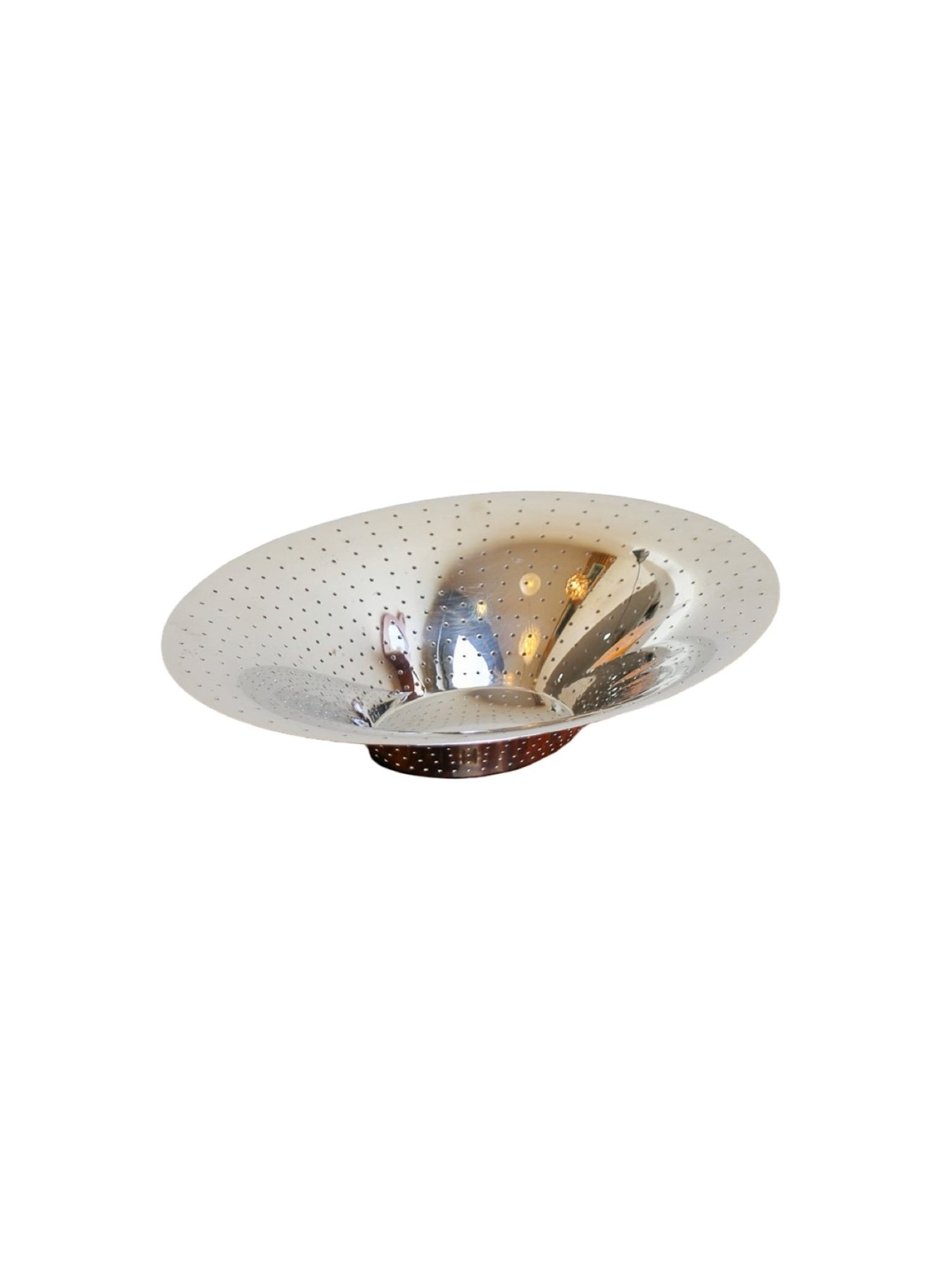 Alessi Stainless Steel Centrepiece Bowl, Italy, 1990s - Lumini Collections