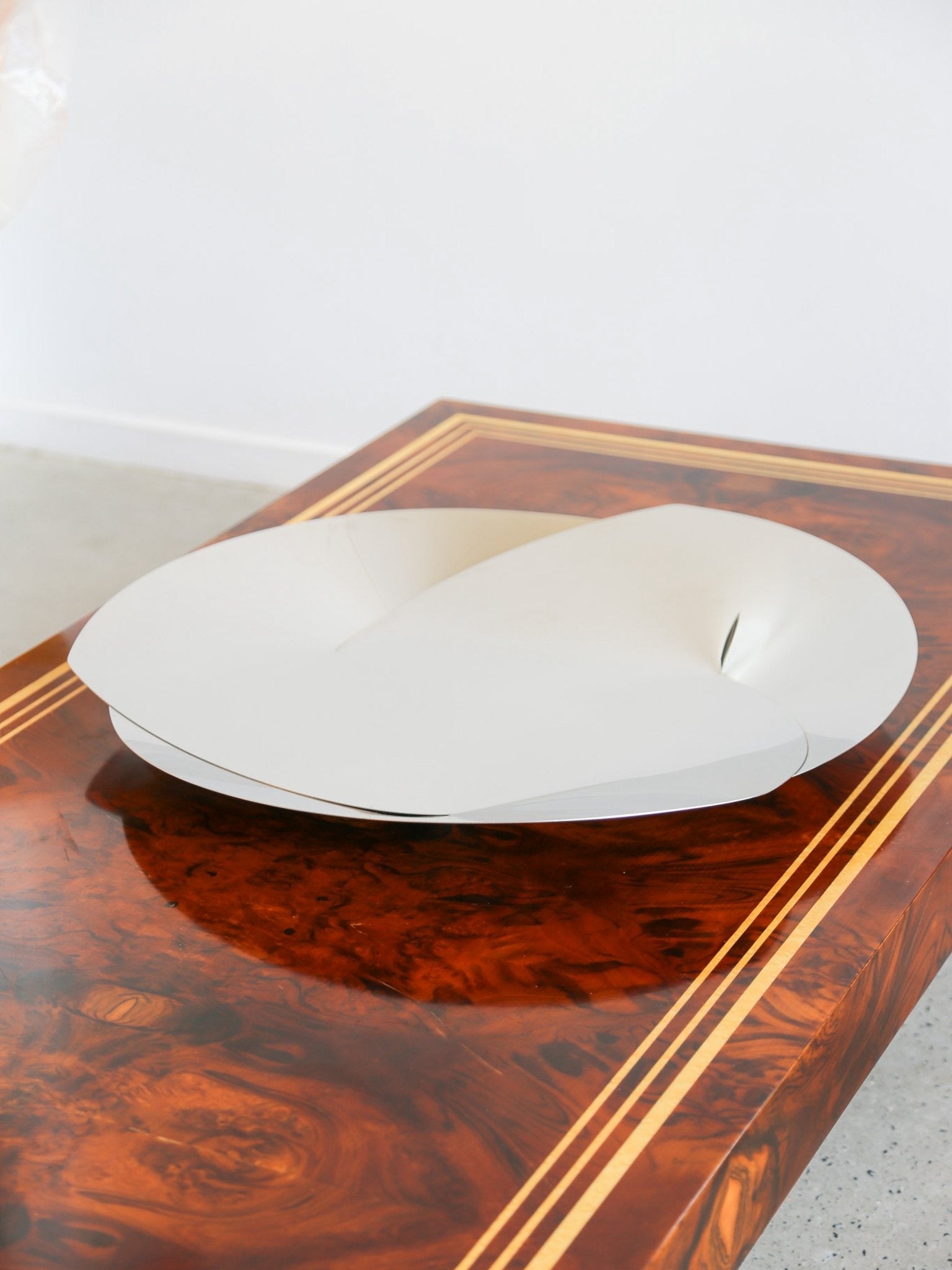 Alessi “Resonance” Stainless Steel Centrepiece Bowl, Italy - Lumini Collections